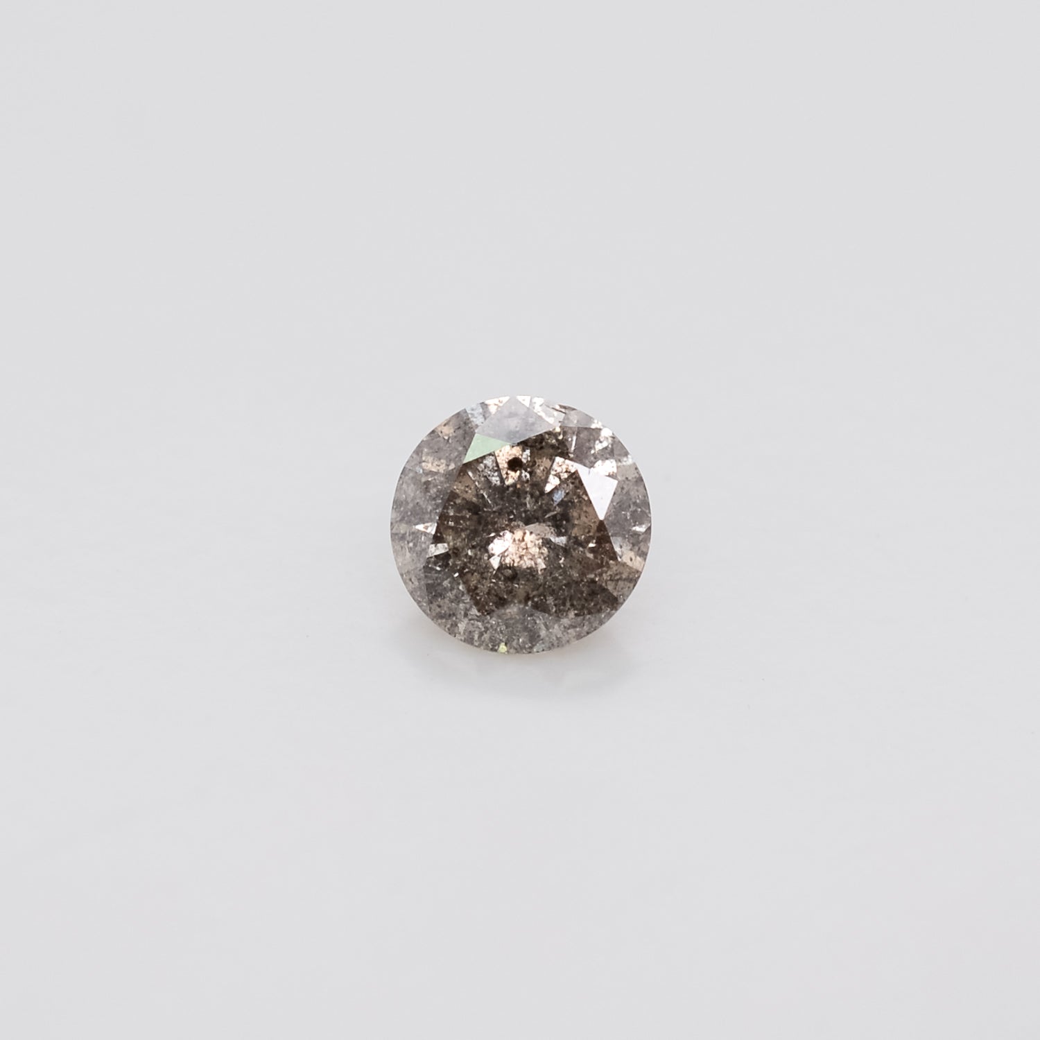 0.44ct Round Brilliant Cut Loose Salt & Pepper Diamond - Malleable Jewellers