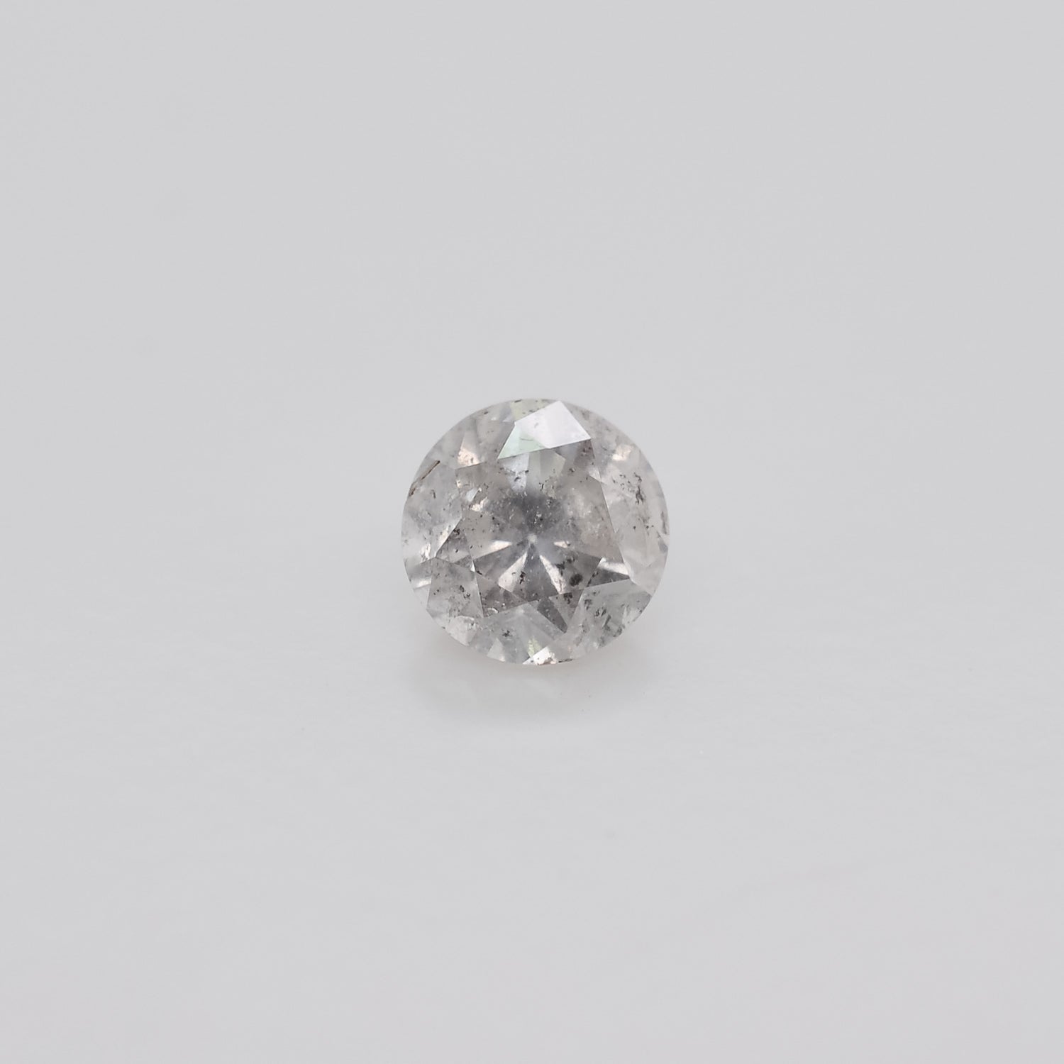 0.45ct Round Brilliant Cut Loose Salt & Pepper Diamond - Malleable Jewellers