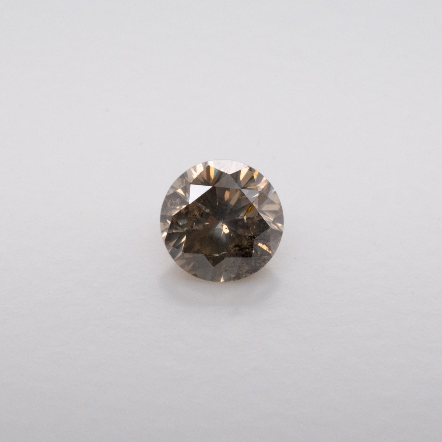 0.49ct Round Brilliant Cut Loose Salt & Pepper Diamond - Malleable Jewellers