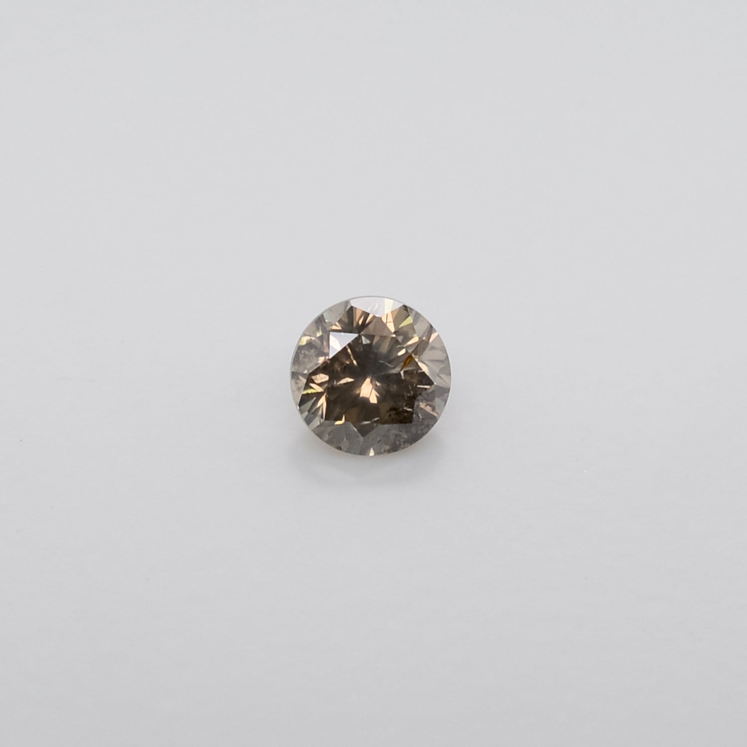 0.49ct Round Brilliant Cut Loose Salt & Pepper Diamond - Malleable Jewellers