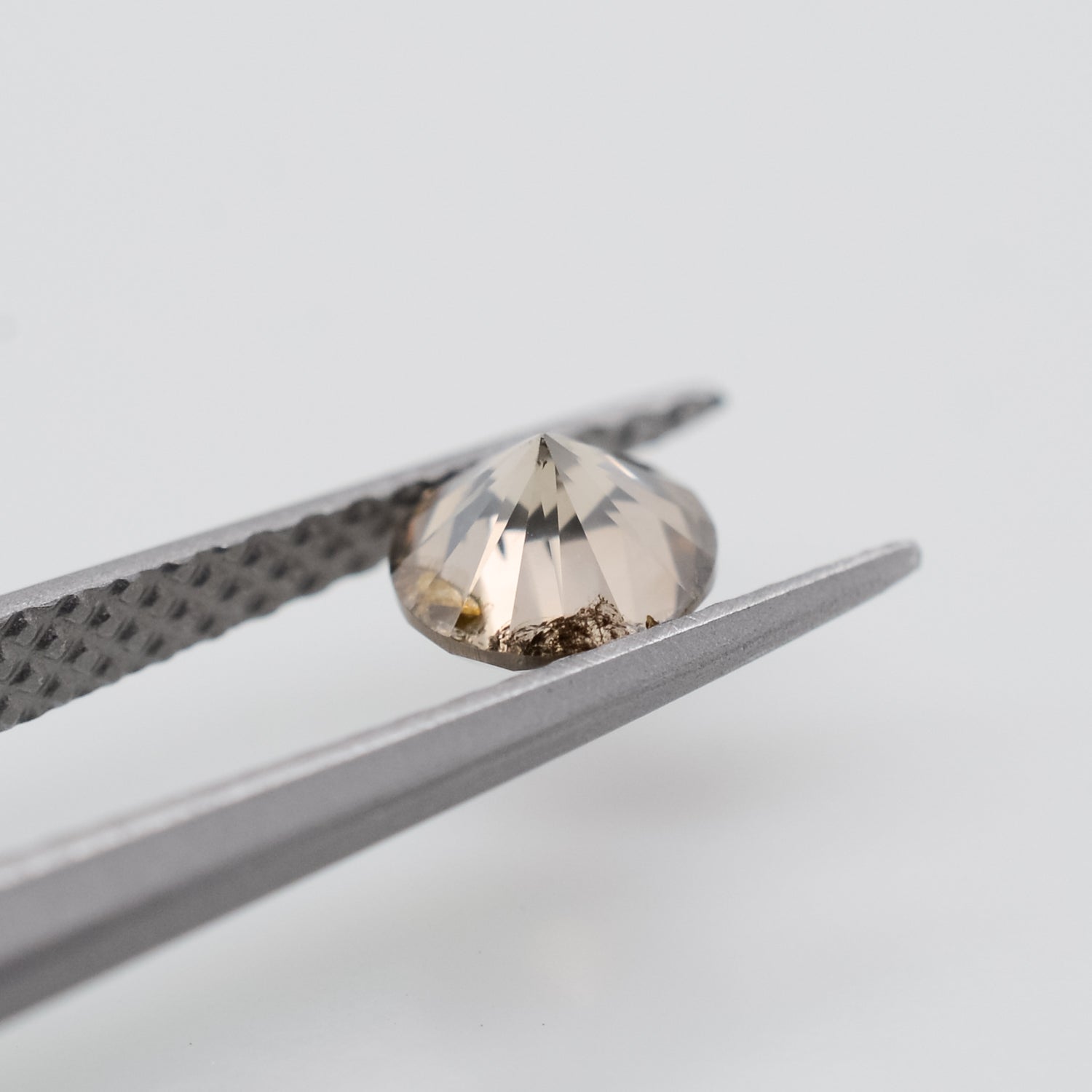 0.49ct Round Brilliant Cut Loose Salt & Pepper Diamond - Malleable Jewellers