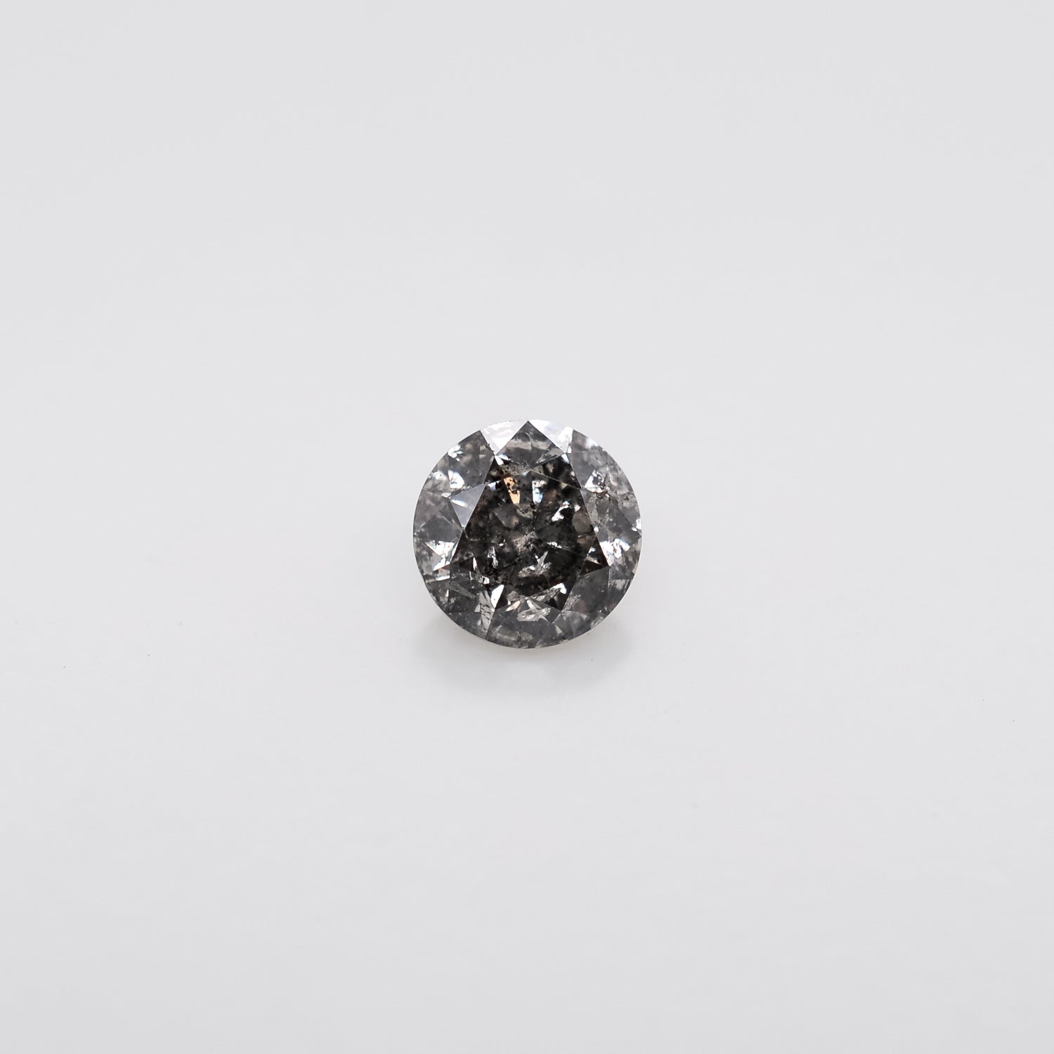 0.51ct Round Brilliant Cut Loose Salt & Pepper Diamond - Malleable Jewellers