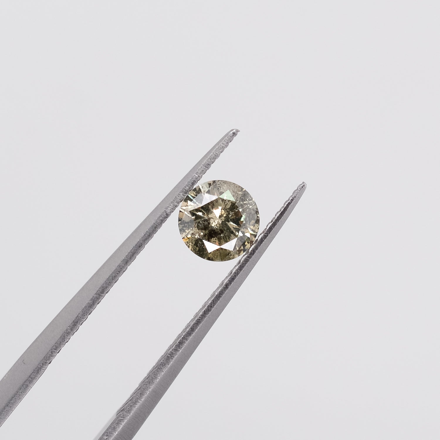 0.51ct Round Brilliant Cut Loose Salt & Pepper Diamond - Malleable Jewellers