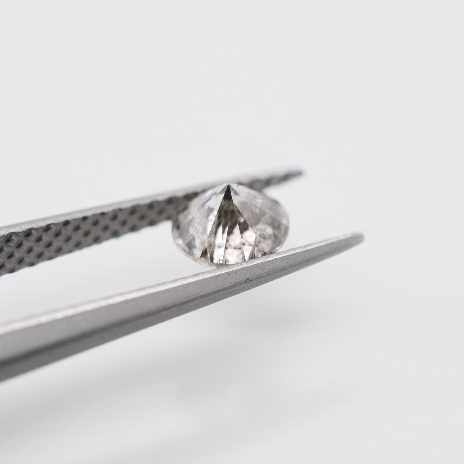 0.53ct Round Brilliant Cut Loose Salt & Pepper Diamond - Malleable Jewellers