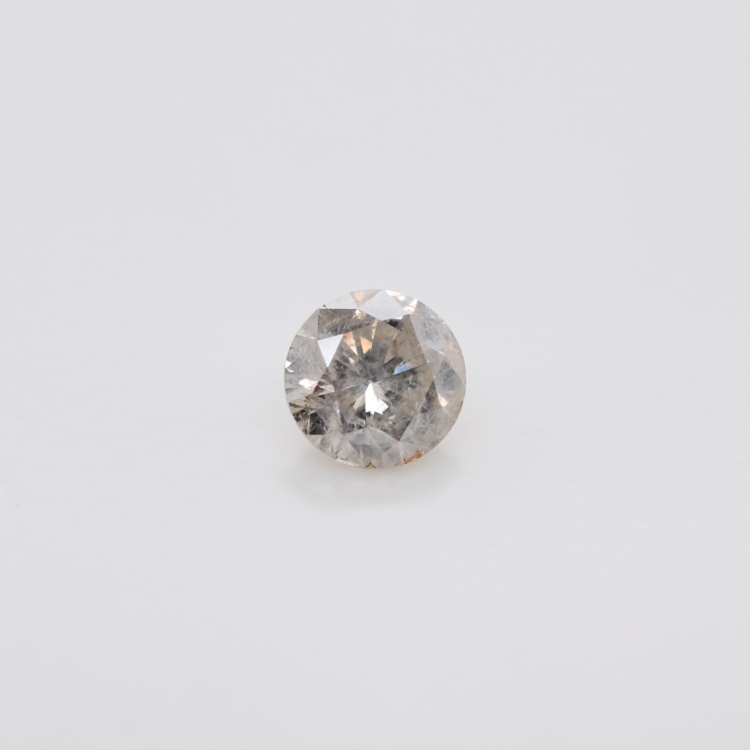 0.53ct Round Brilliant Cut Loose Salt & Pepper Diamond - Malleable Jewellers