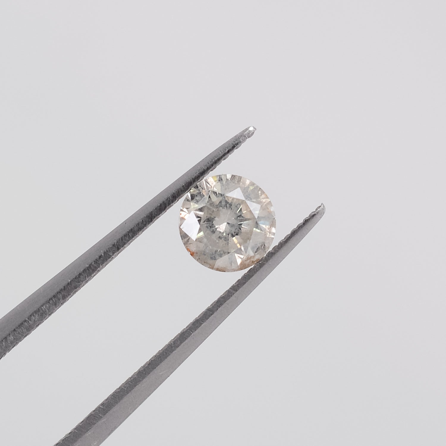 0.53ct Round Brilliant Cut Loose Salt & Pepper Diamond - Malleable Jewellers
