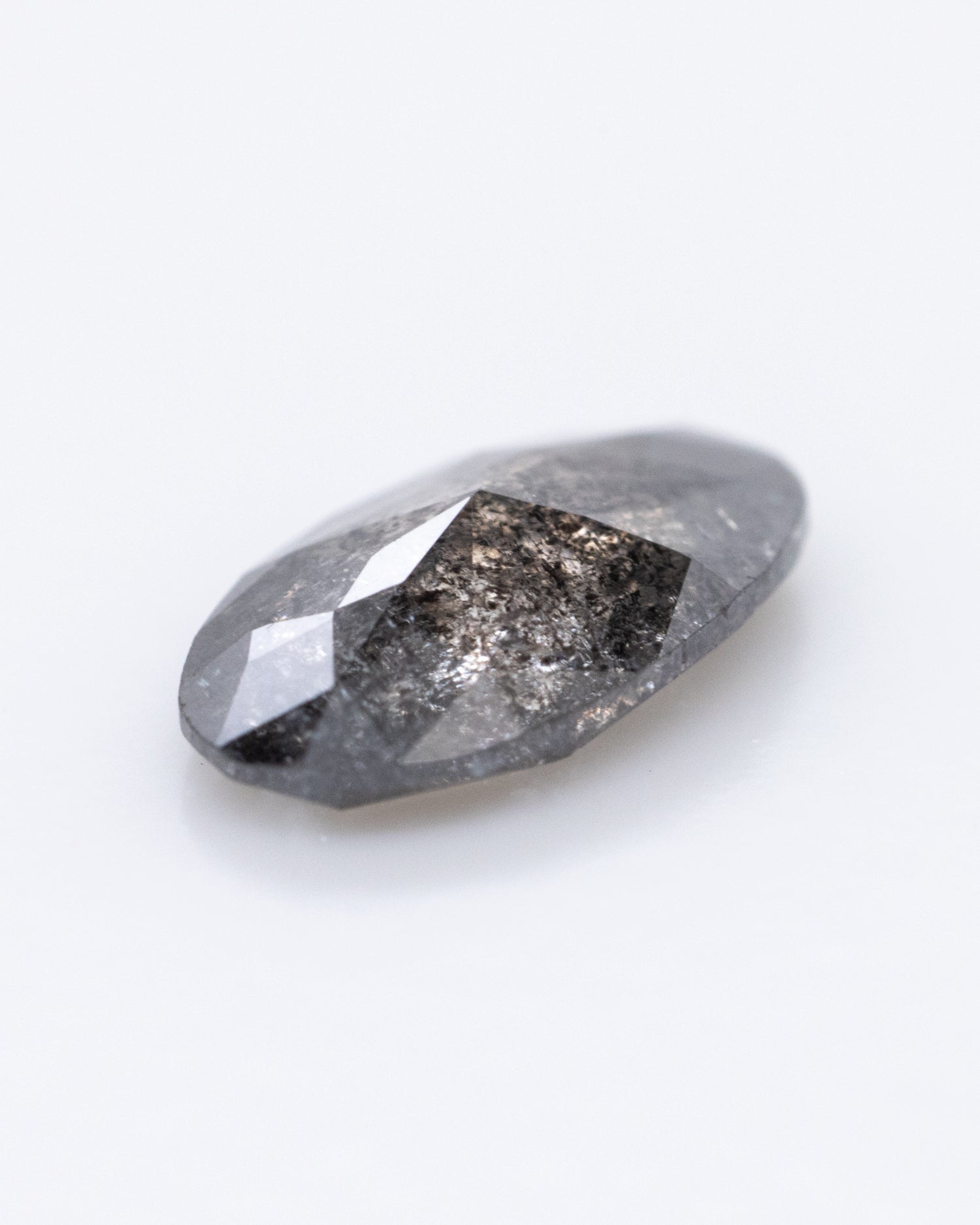 0.58ct Oval Shaped Loose Salt & Pepper Diamond - Malleable Jewellers