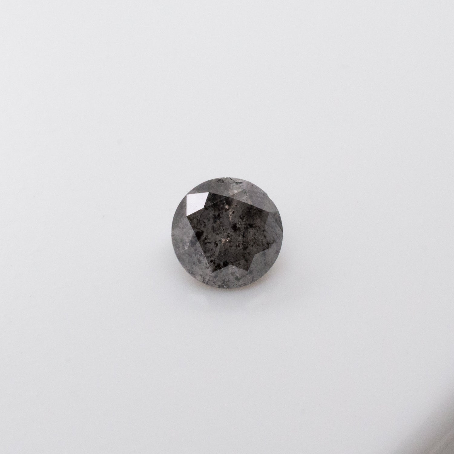 0.59ct Round Brilliant Cut Loose Salt & Pepper Diamond - Malleable Jewellers