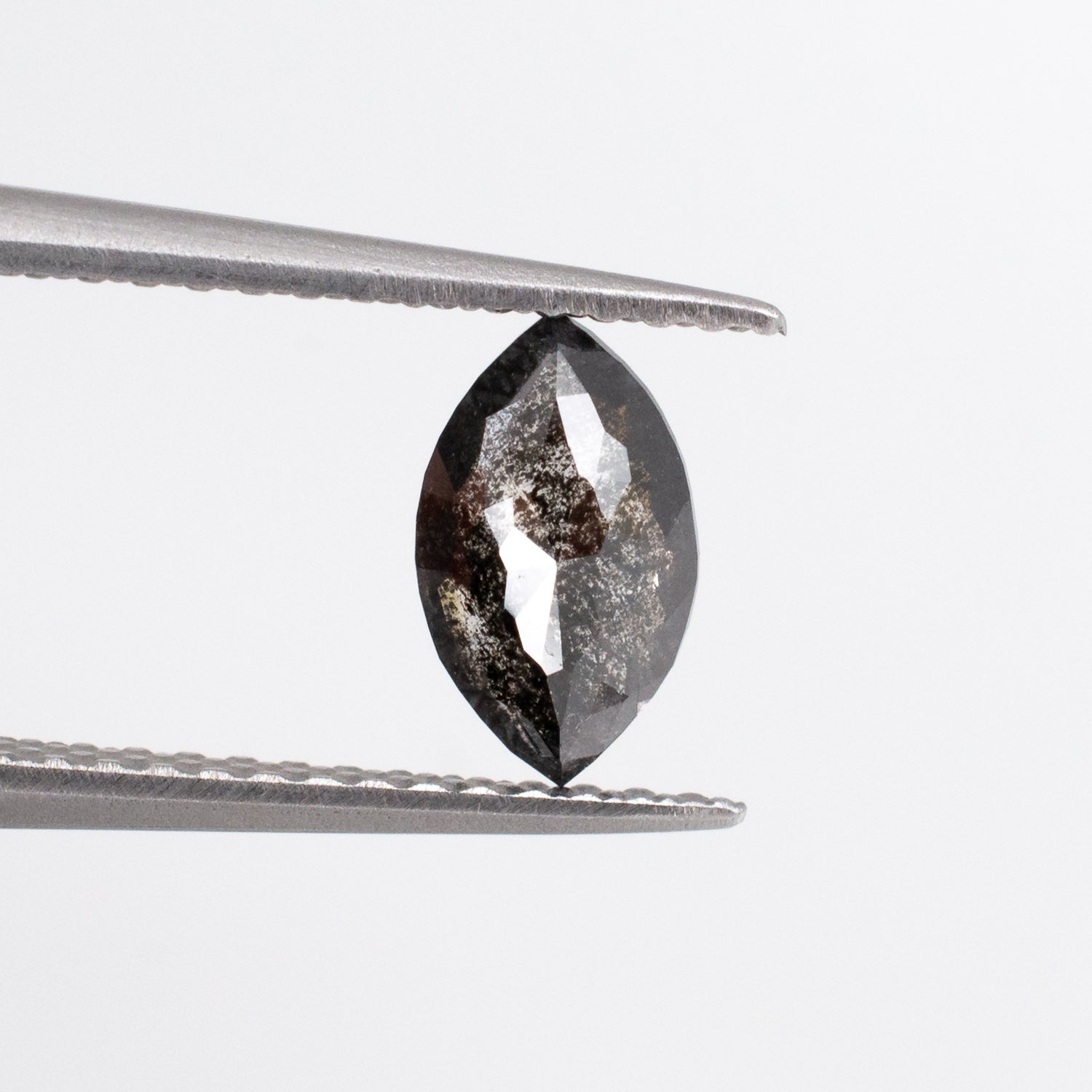 0.63ct Marquise Shaped Loose Salt & Pepper Diamond - Malleable Jewellers