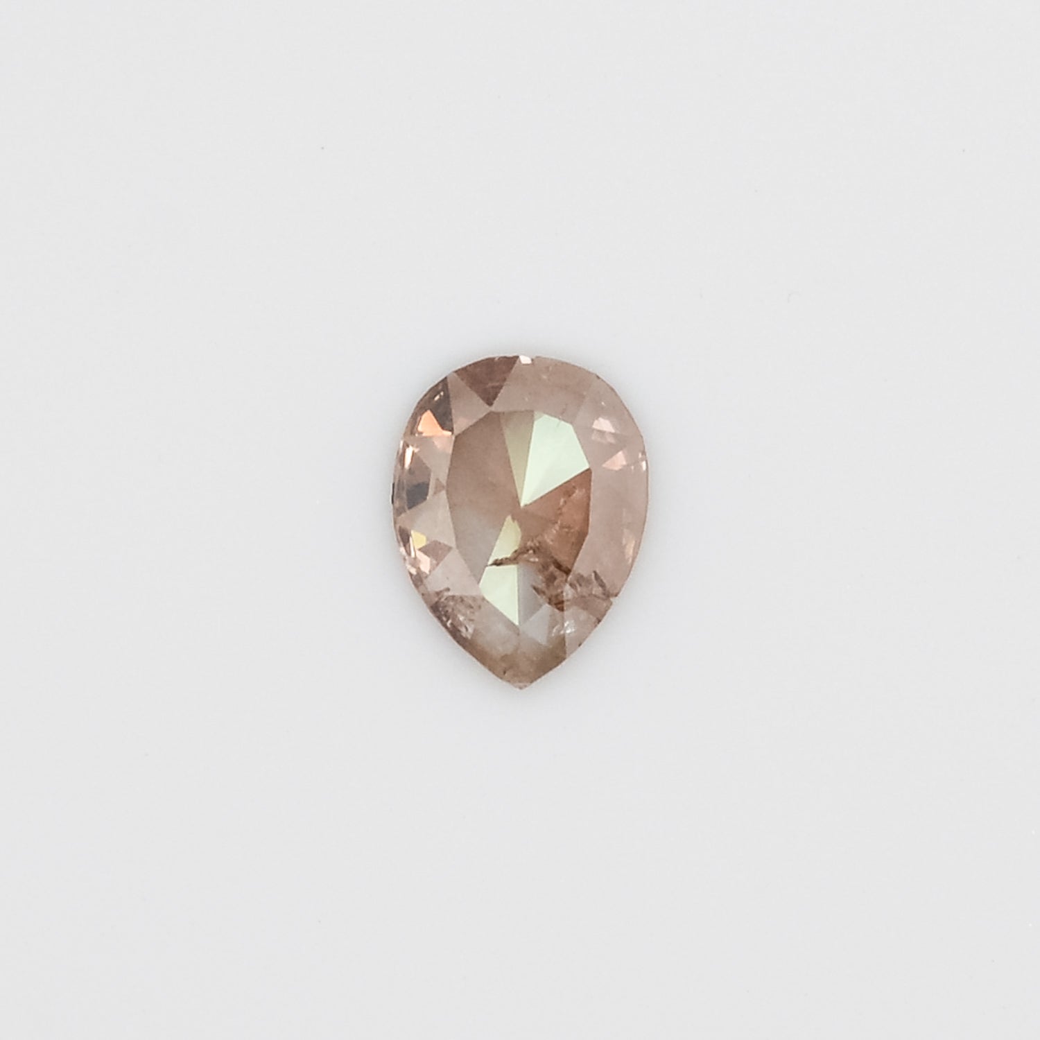 0.65ct Pear Shaped Loose Salt & Pepper Diamond - Malleable Jewellers