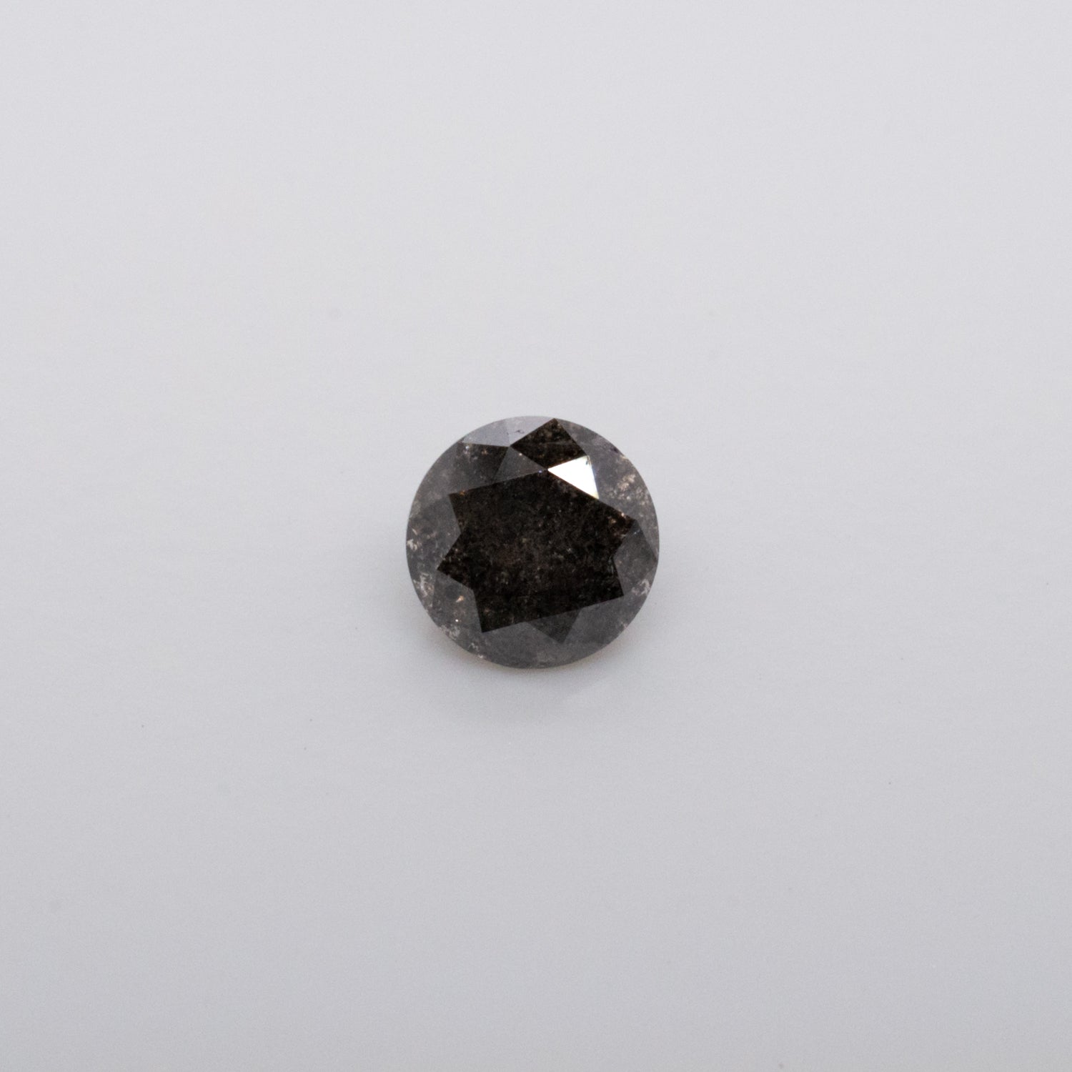 0.67ct Round Brilliant Cut Loose Salt & Pepper Diamond - Malleable Jewellers