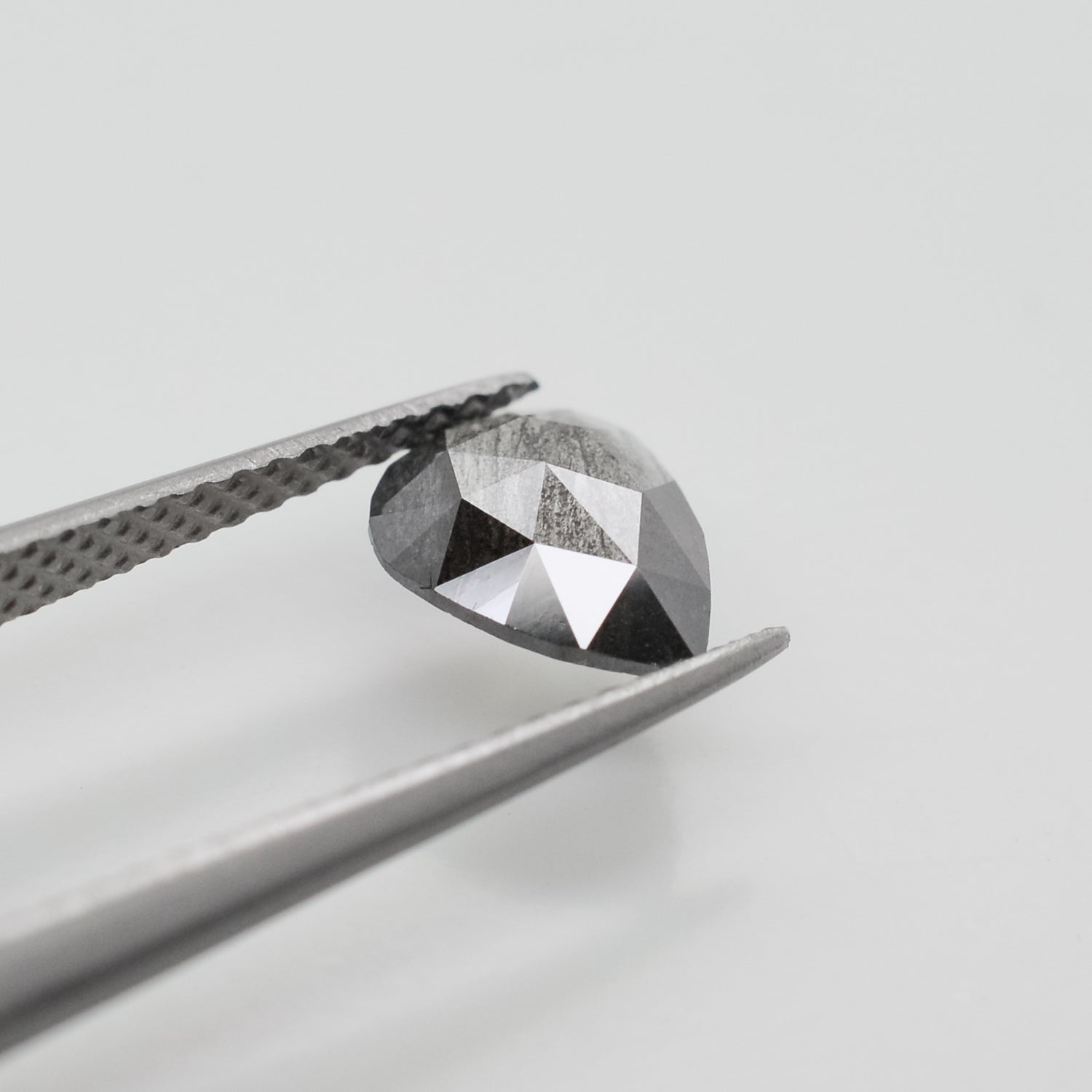 0.69ct Pear Shaped Loose Salt & Pepper Diamond - Malleable Jewellers