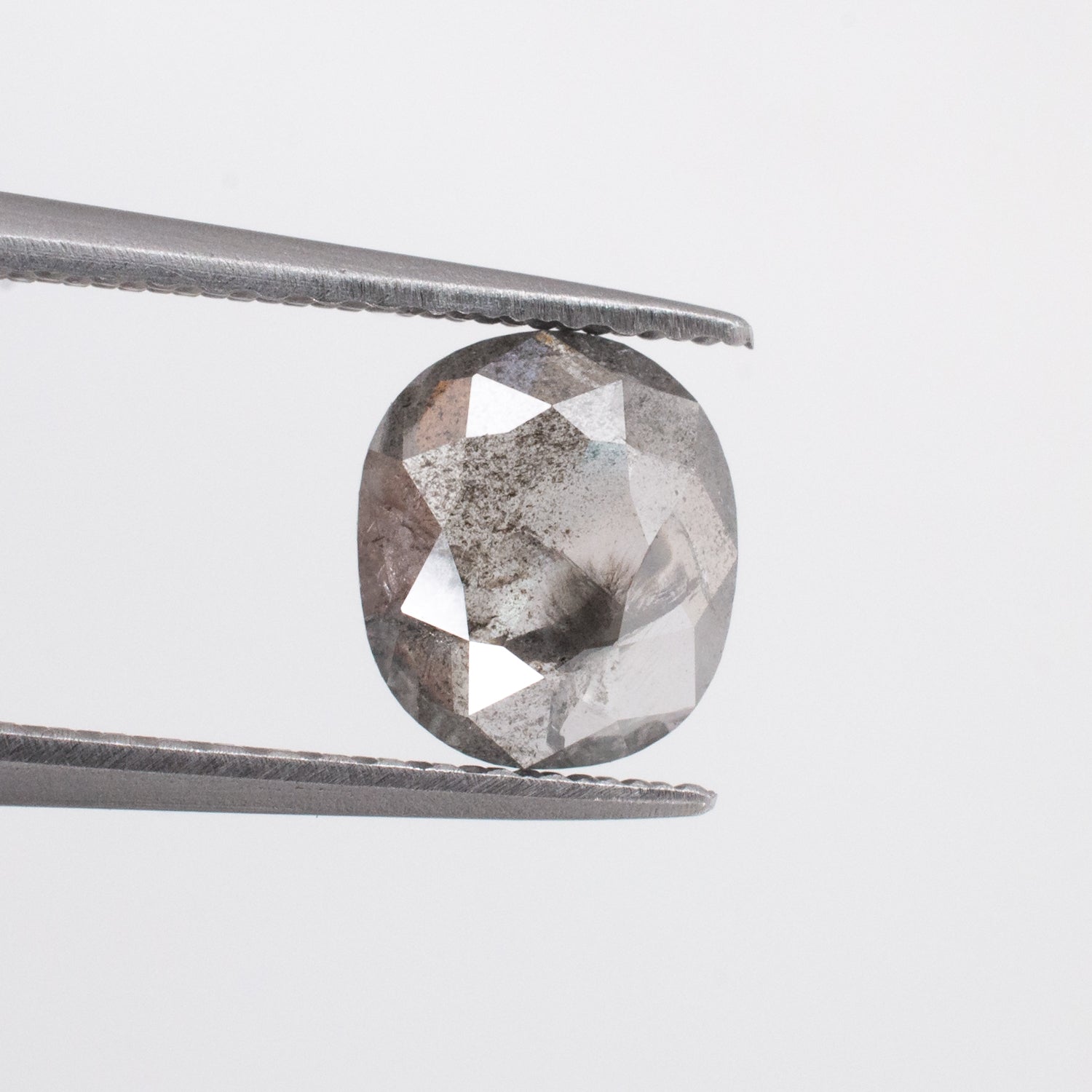 0.74ct Oval Shaped Loose Salt & Pepper Diamond - Malleable Jewellers