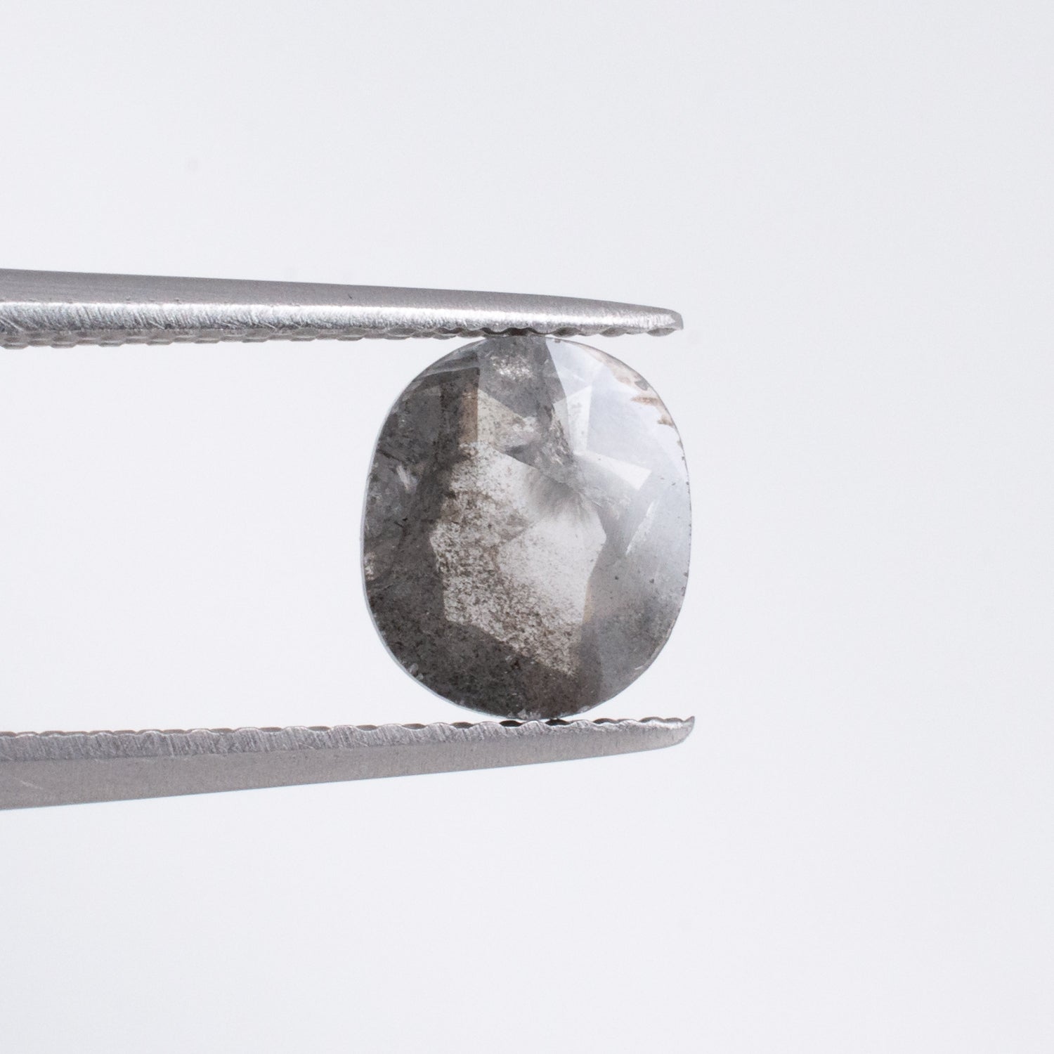 0.74ct Oval Shaped Loose Salt & Pepper Diamond - Malleable Jewellers