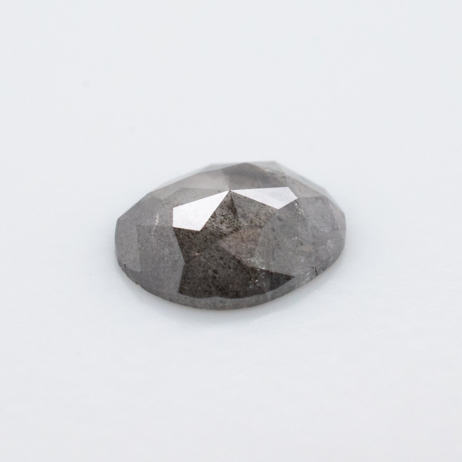 0.74ct Oval Shaped Loose Salt & Pepper Diamond - Malleable Jewellers