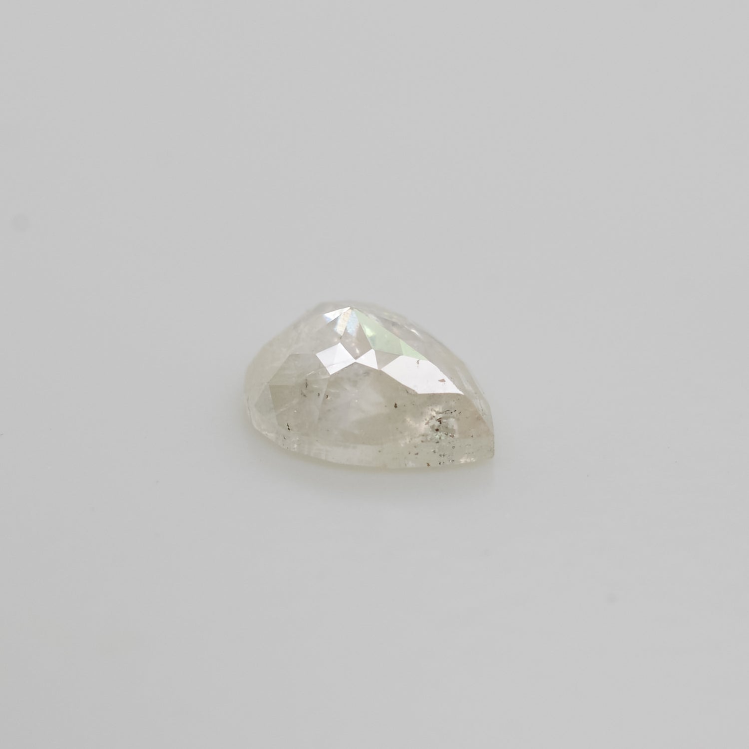 0.74ct Pear Shaped Loose Salt & Pepper Diamond - Malleable Jewellers