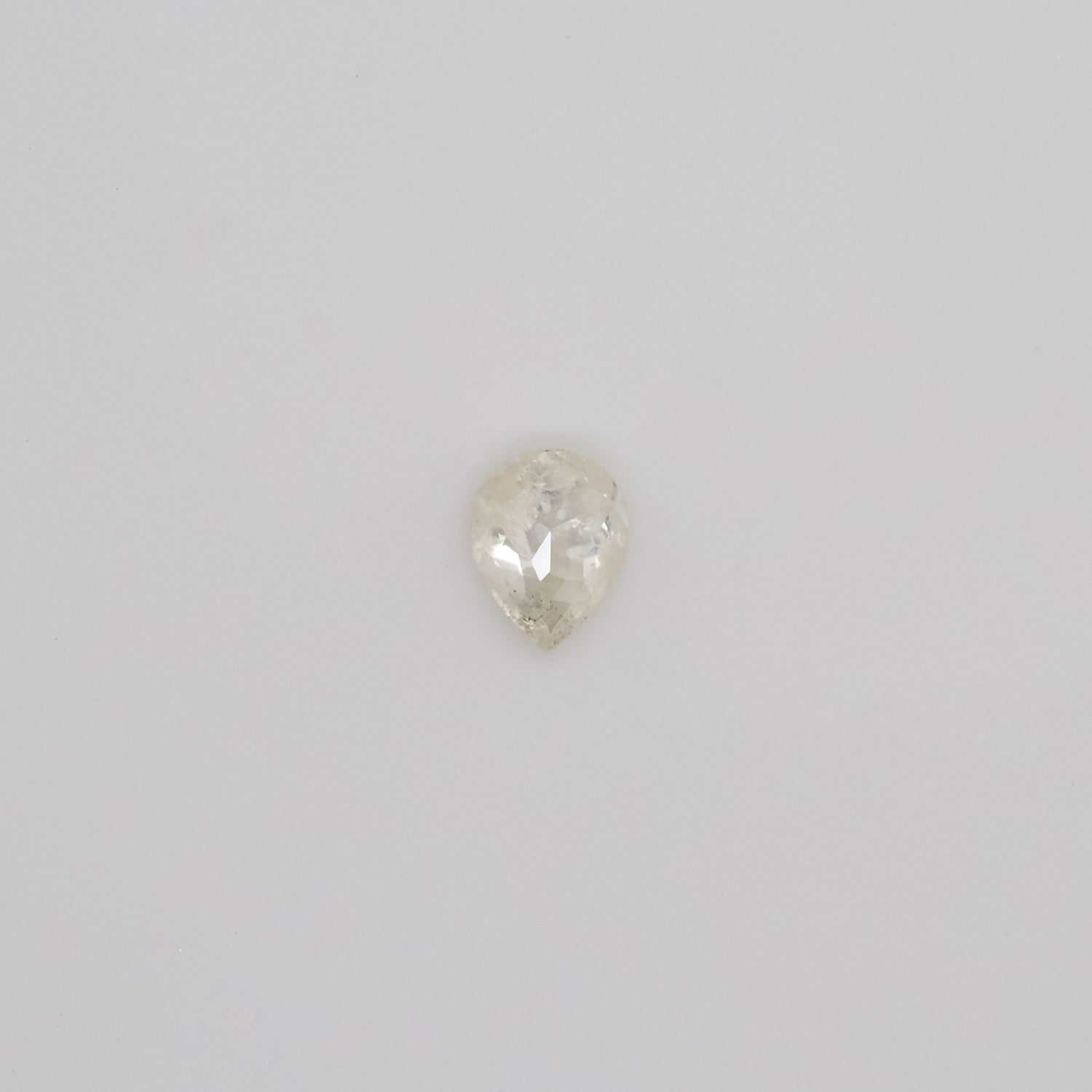 0.74ct Pear Shaped Loose Salt & Pepper Diamond - Malleable Jewellers