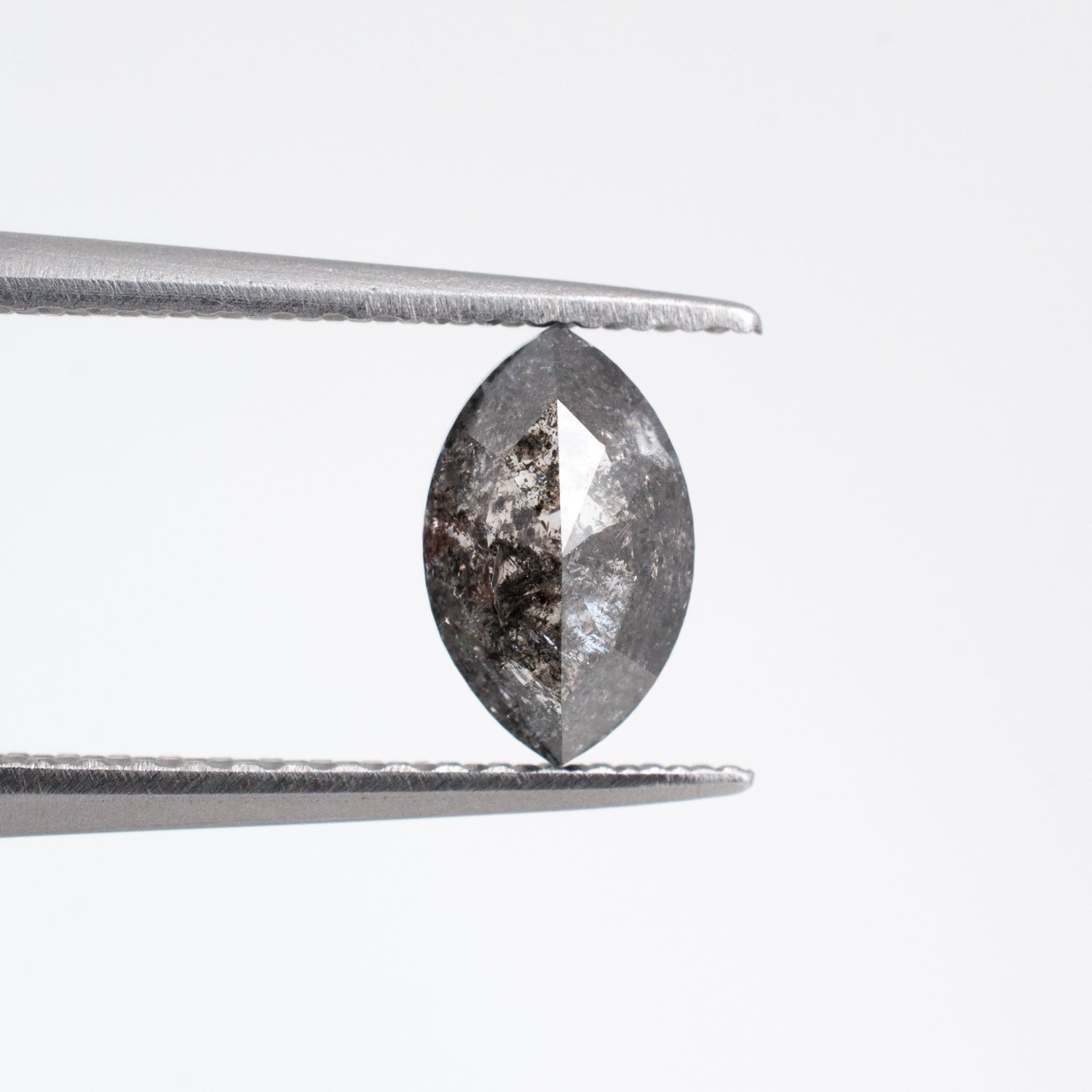 0.80ct Marquise Shaped Loose Salt & Pepper Diamond - Malleable Jewellers