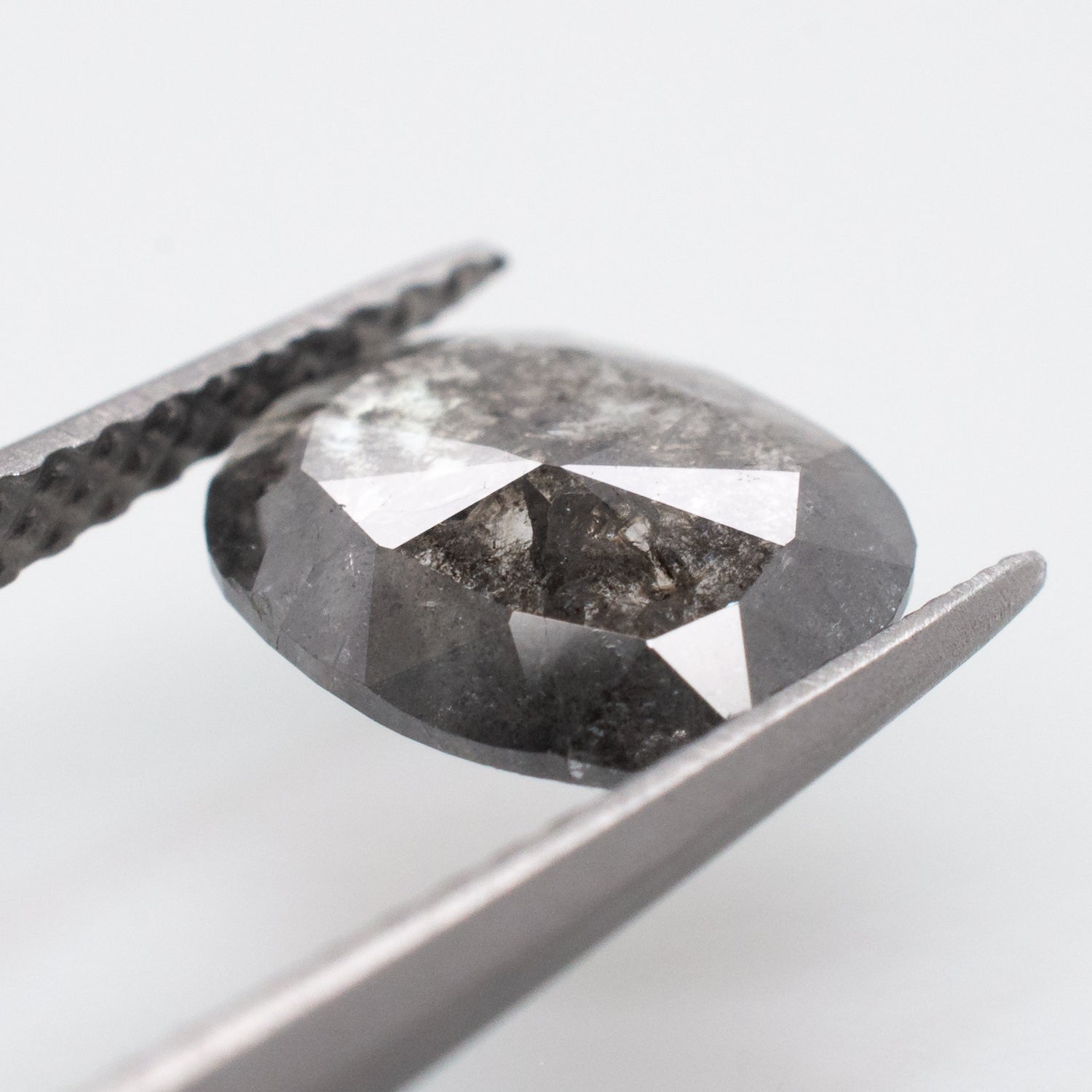 0.83ct Cushion Shaped Loose Salt & Pepper Diamond - Malleable Jewellers