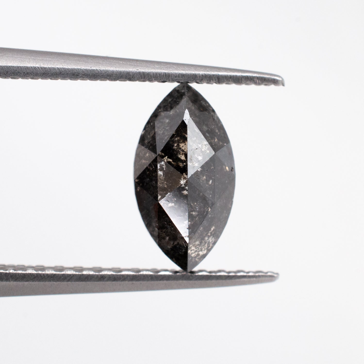 0.83ct Marquise Shaped Loose Salt & Pepper Diamond - Malleable Jewellers