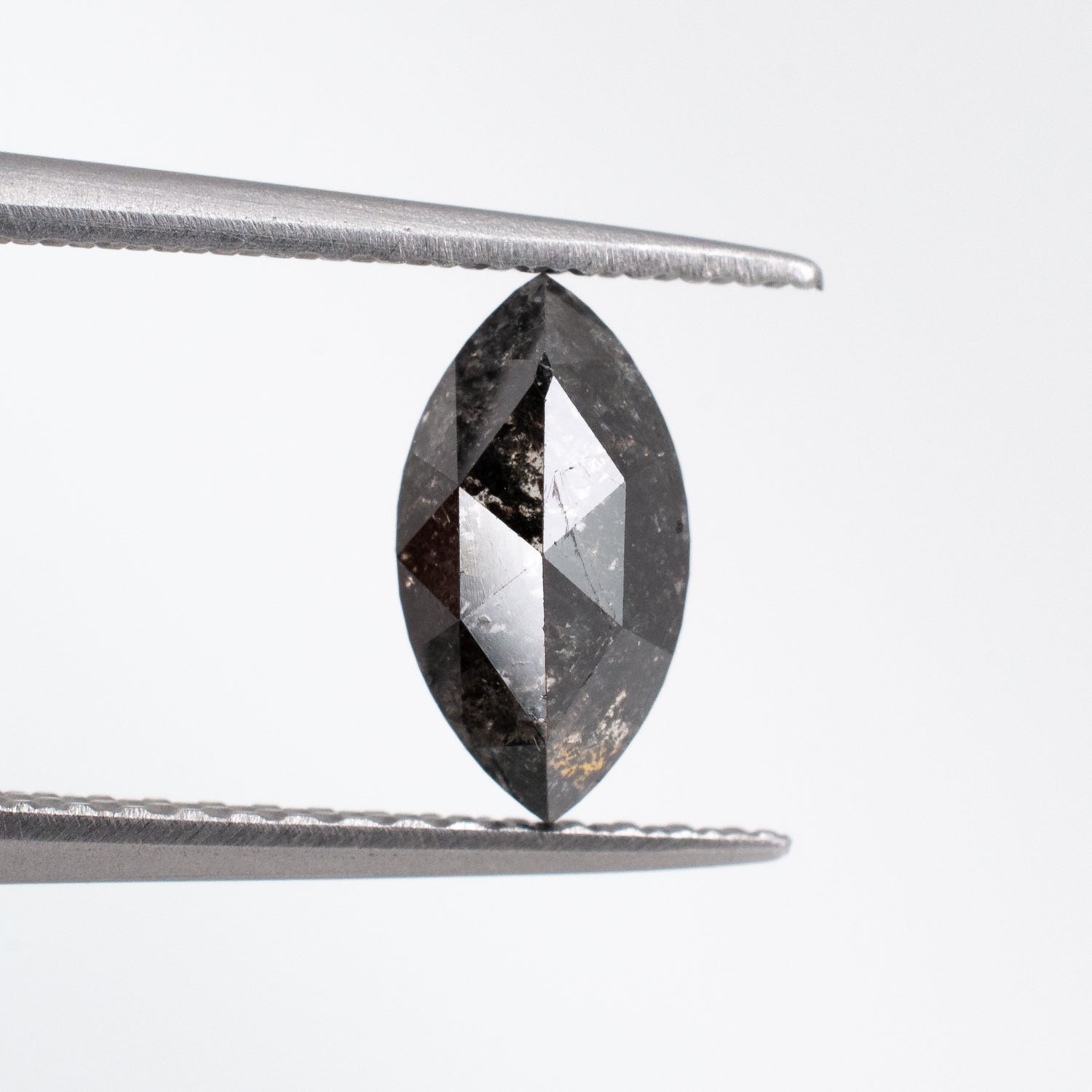 0.83ct Marquise Shaped Loose Salt & Pepper Diamond - Malleable Jewellers