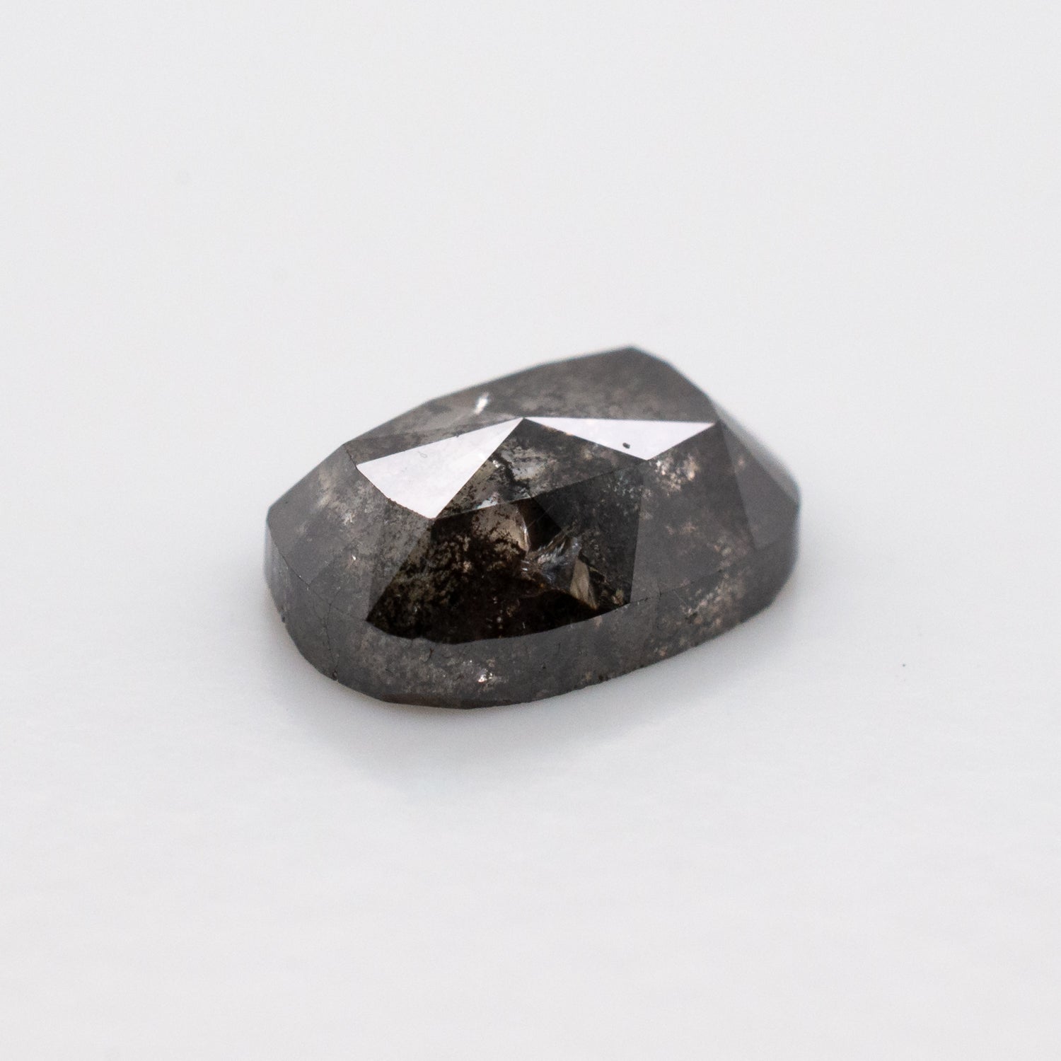 0.88ct Cushion Shaped Loose Salt & Pepper Diamond - Malleable Jewellers