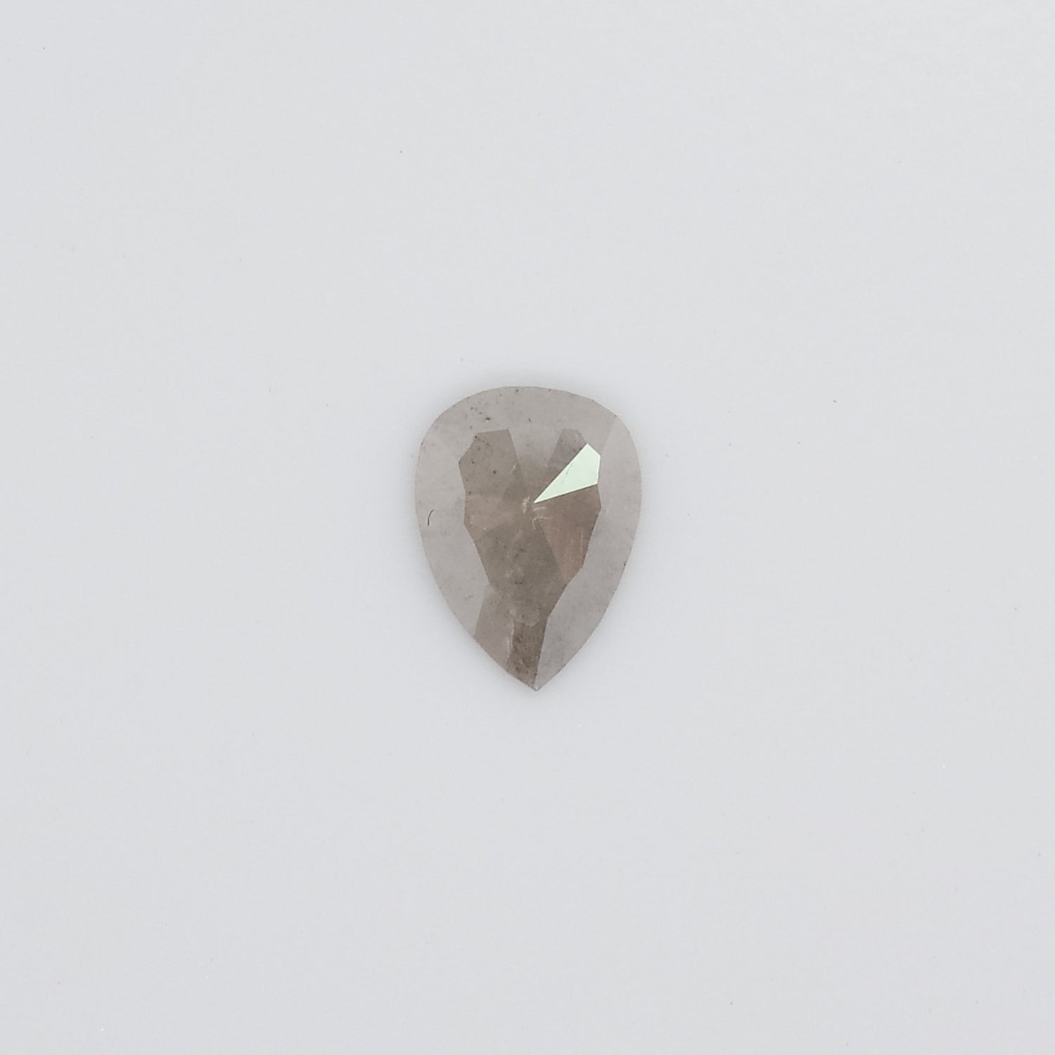 0.92ct Pear Shaped Loose Salt & Pepper Diamond - Malleable Jewellers