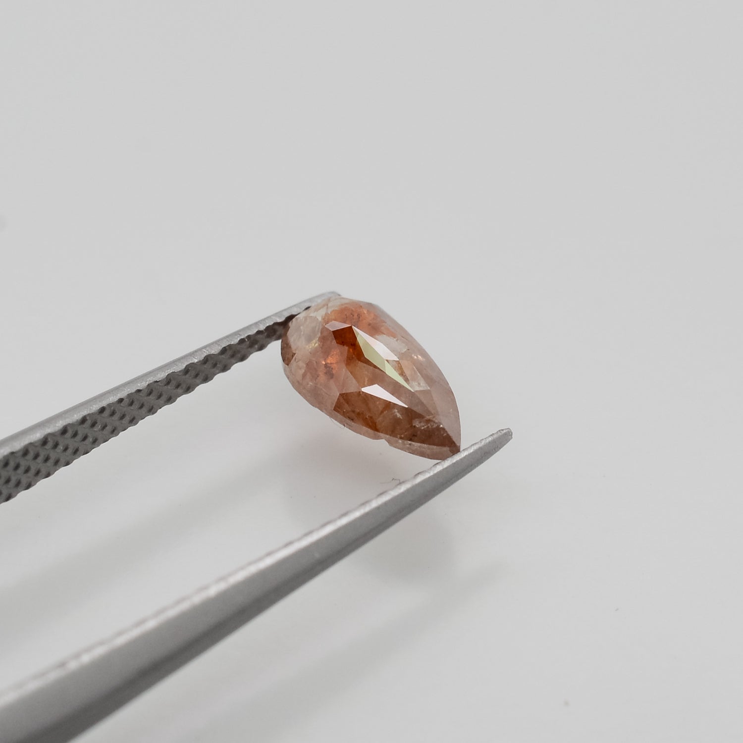 0.93ct Pear Shaped Loose Salt & Pepper Diamond - Malleable Jewellers
