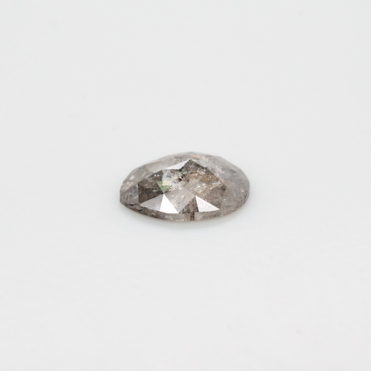 0.93ct Pear Shaped Loose Salt & Pepper Diamond - Malleable Jewellers