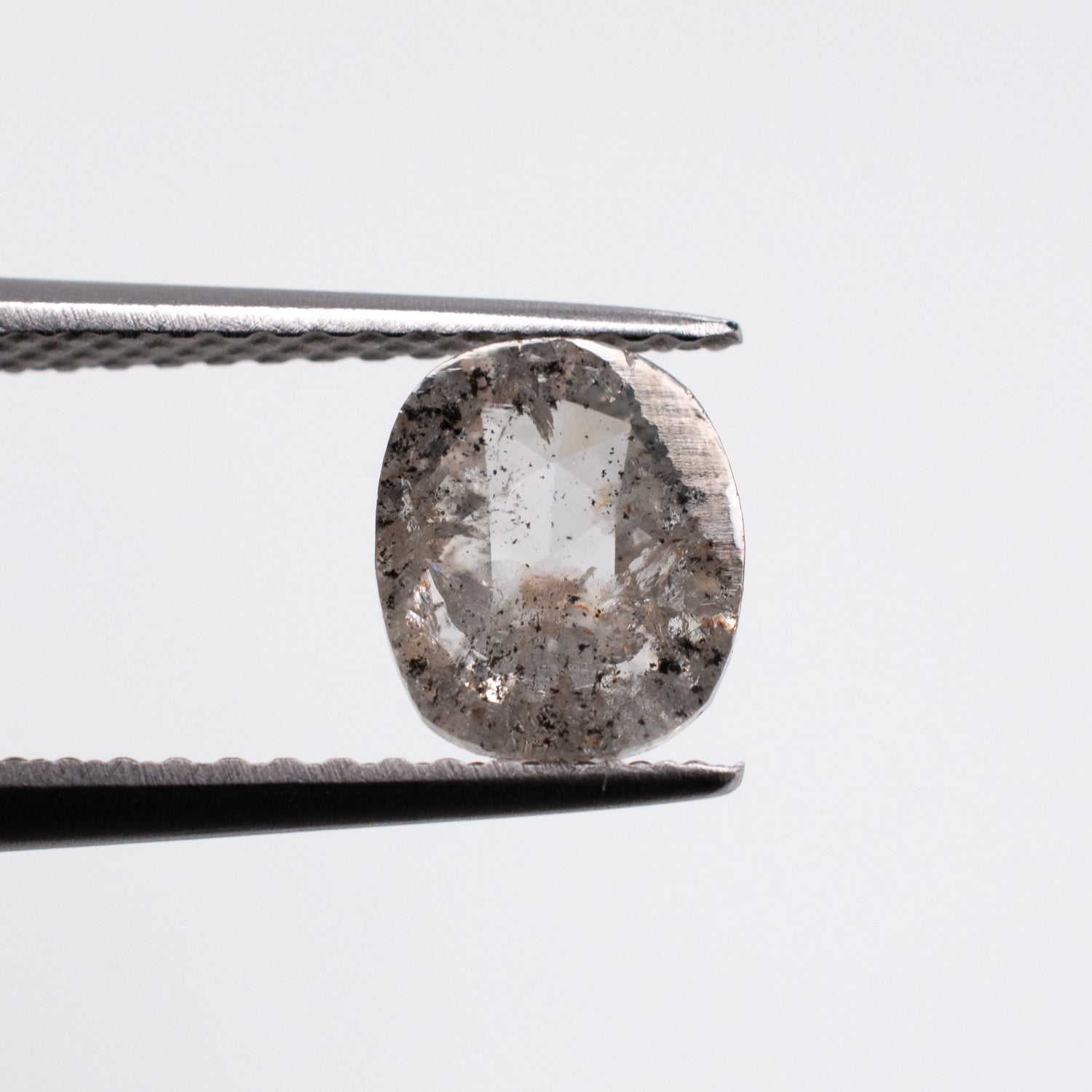 0.95ct Cushion Shaped Loose Salt & Pepper Diamond - Malleable Jewellers