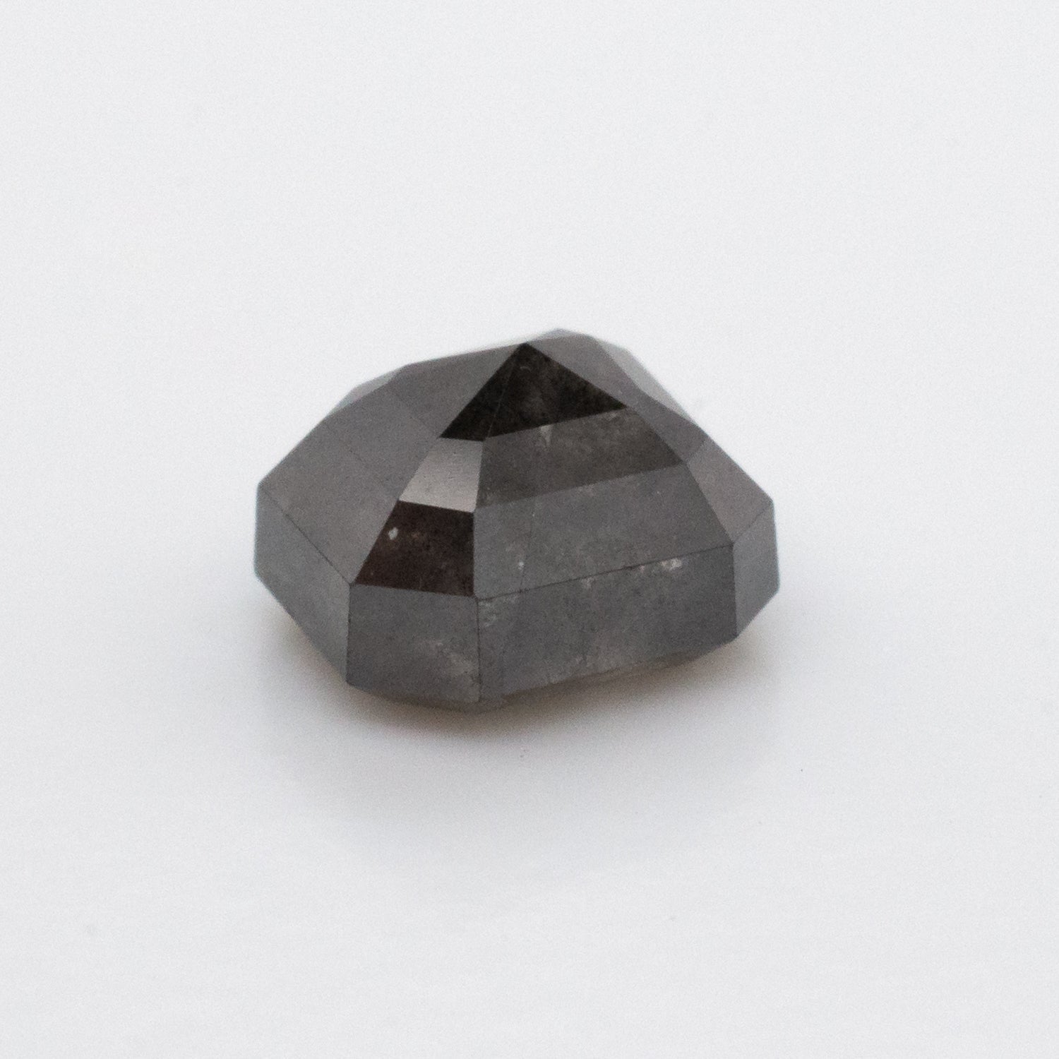 0.95ct Emerald Shaped Loose Salt & Pepper Diamond - Malleable Jewellers