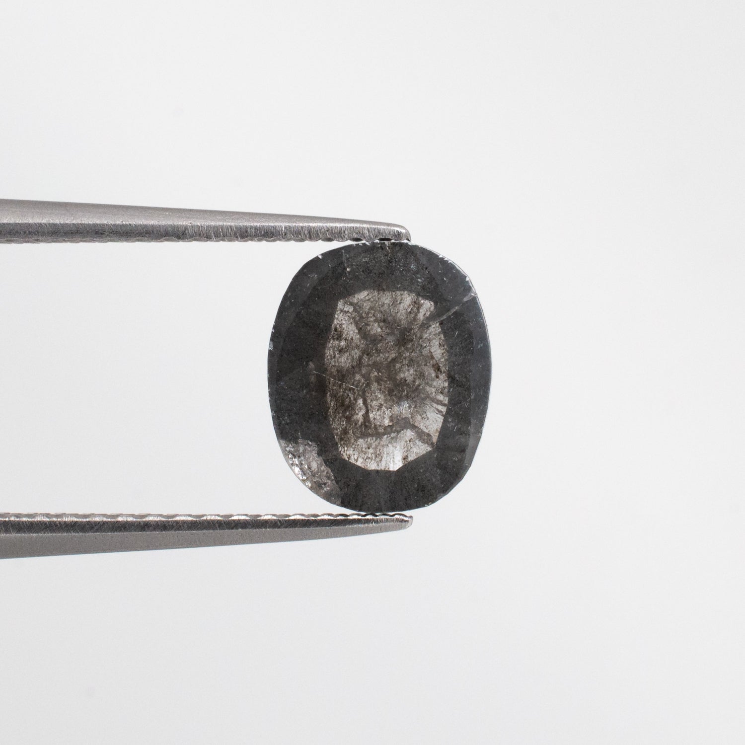 0.96ct Cushion Shaped Loose Salt & Pepper Diamond - Malleable Jewellers