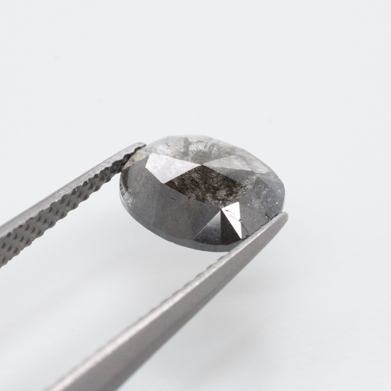 0.96ct Cushion Shaped Loose Salt & Pepper Diamond - Malleable Jewellers