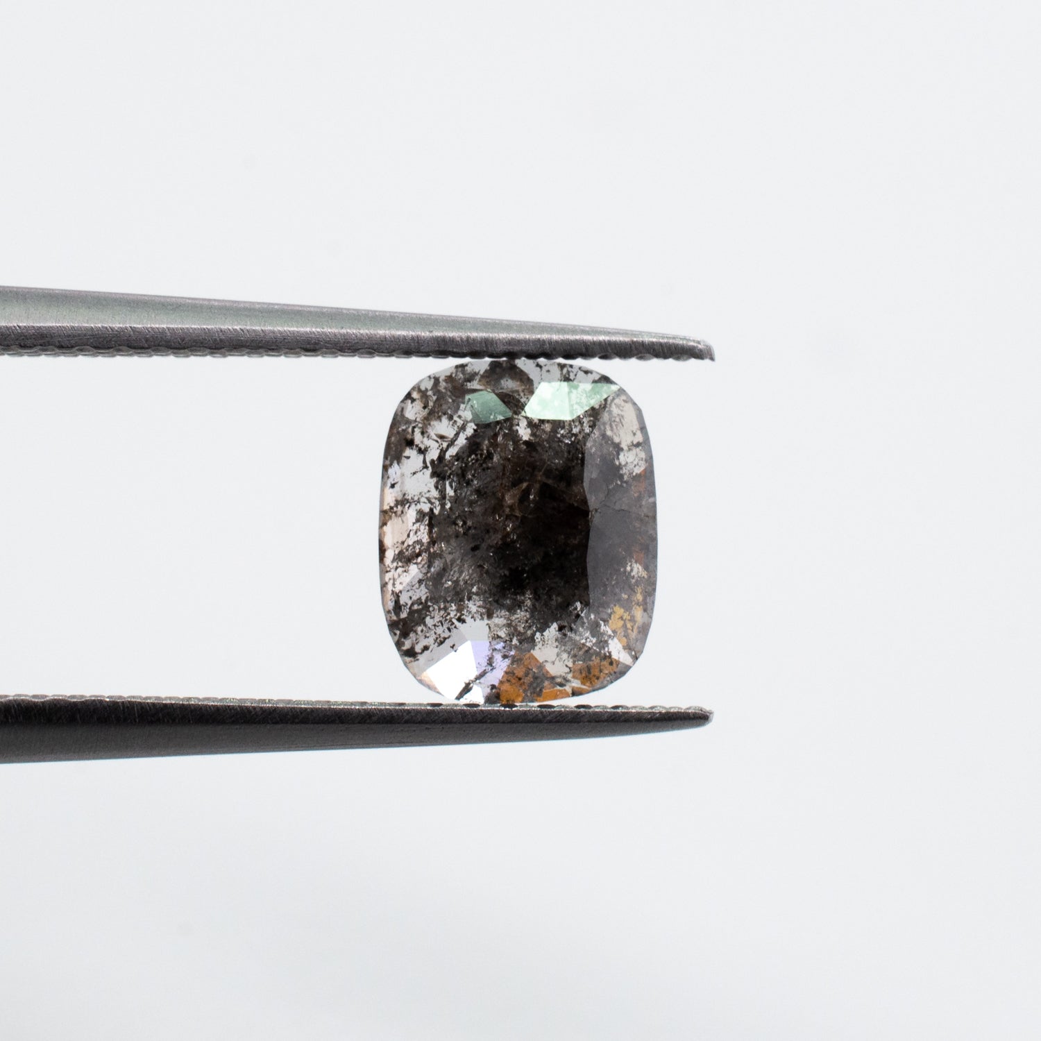 1.00ct Cushion Shaped Loose Salt & Pepper Diamond - Malleable Jewellers