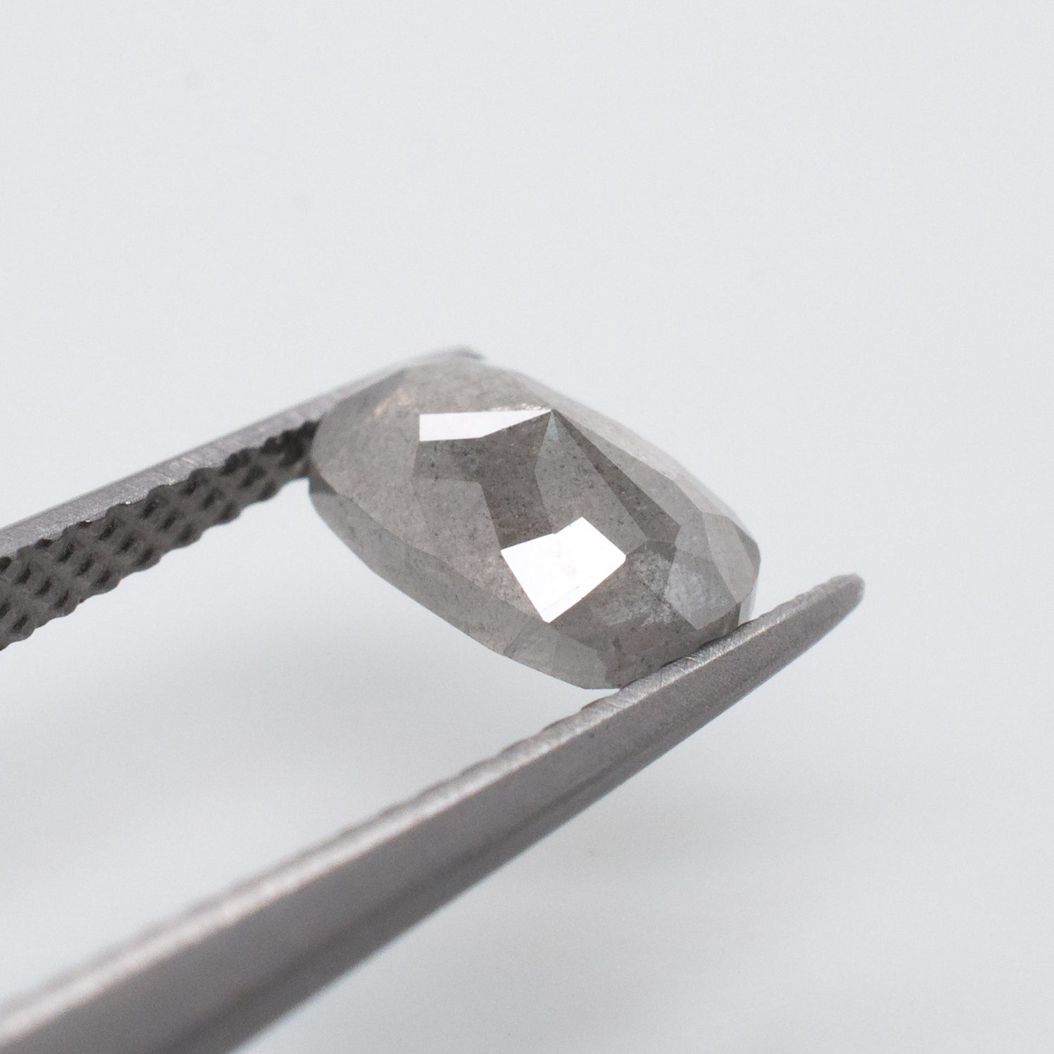 1.01ct Cushion Shaped Loose Salt & Pepper Diamond - Malleable Jewellers