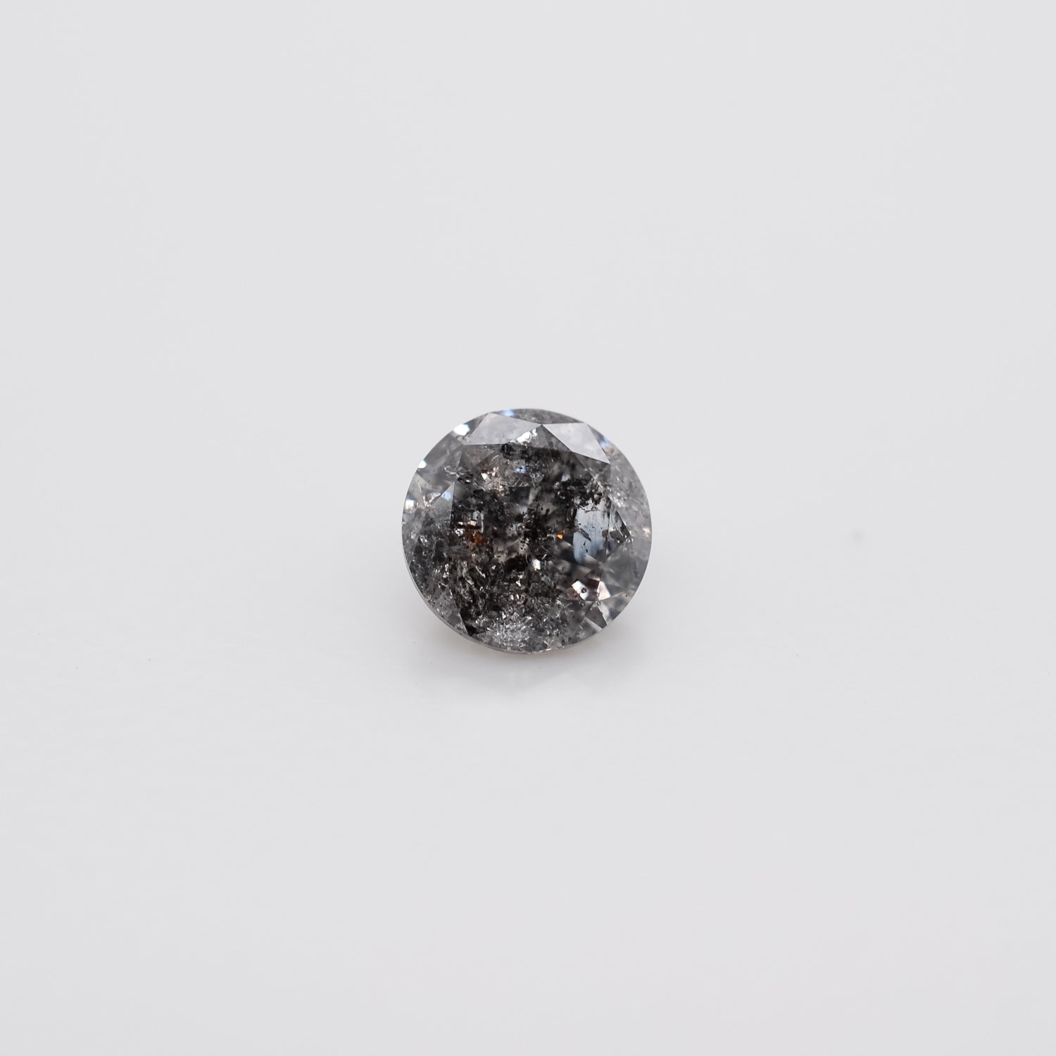 1.01ct Round Brilliant Cut Loose Salt & Pepper Diamond - Malleable Jewellers