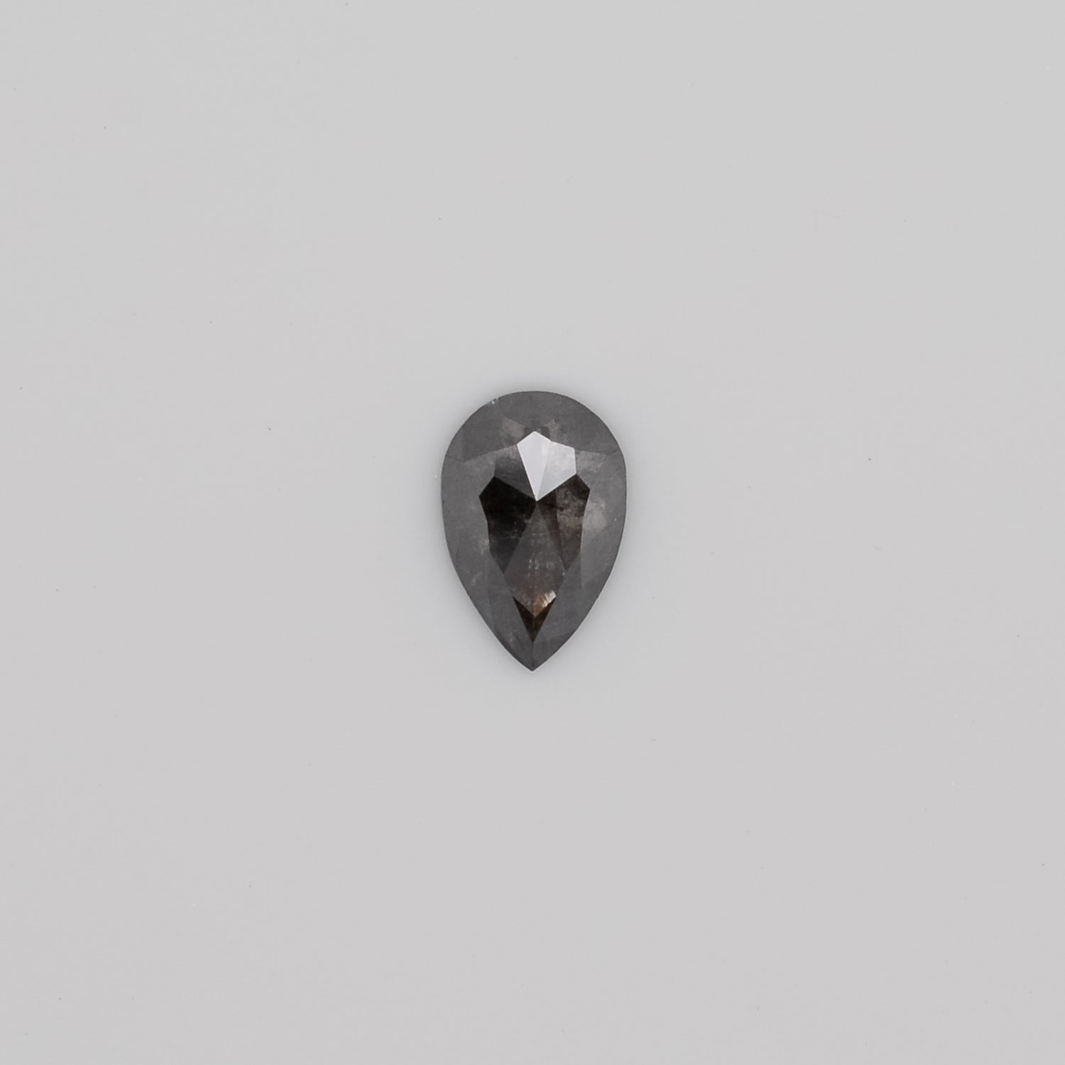 1.02ct Pear Shaped Loose Salt & Pepper Diamond - Malleable Jewellers