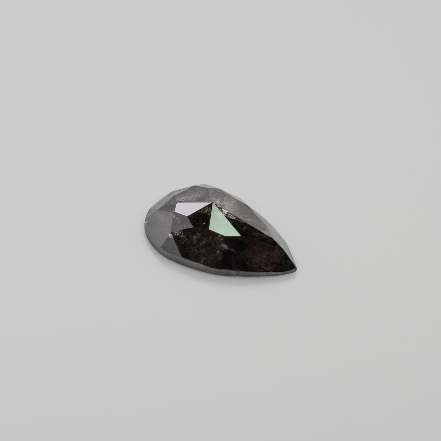 1.02ct Pear Shaped Loose Salt & Pepper Diamond - Malleable Jewellers