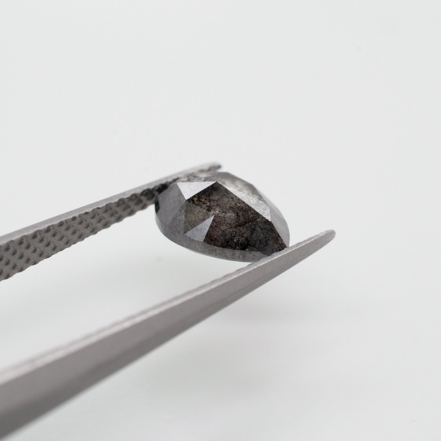 1.05ct Pear Shaped Loose Salt & Pepper Diamond - Malleable Jewellers