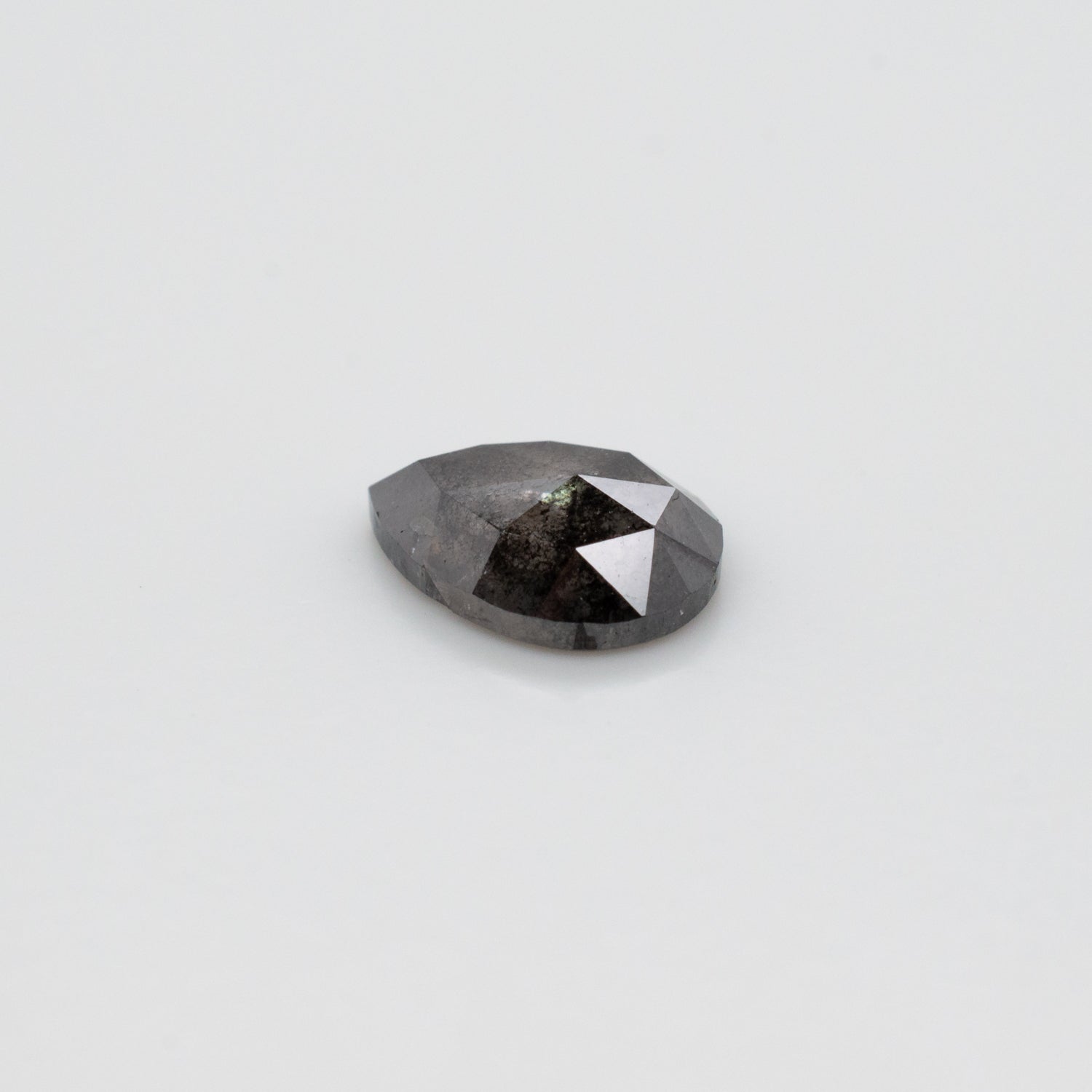 1.05ct Pear Shaped Loose Salt & Pepper Diamond - Malleable Jewellers