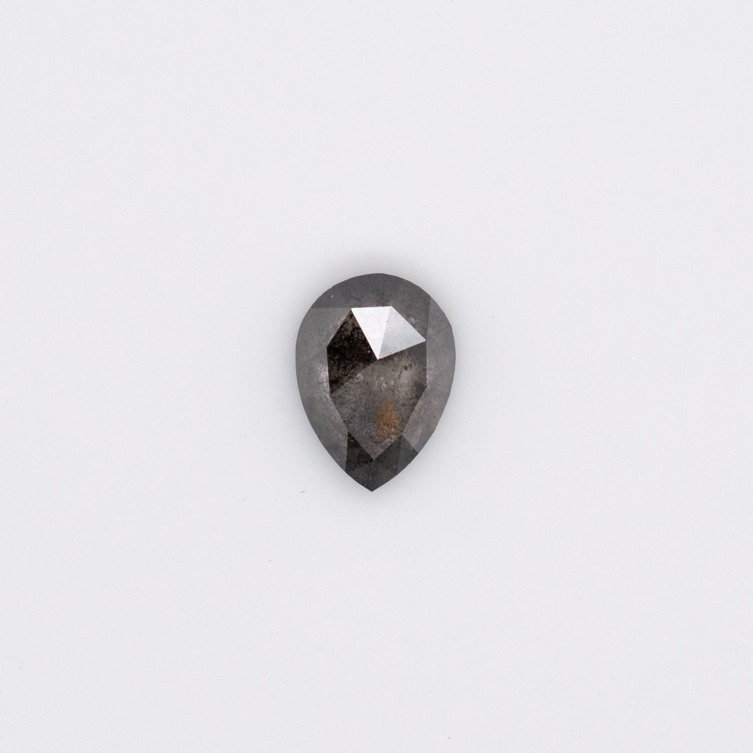 1.05ct Pear Shaped Loose Salt & Pepper Diamond - Malleable Jewellers