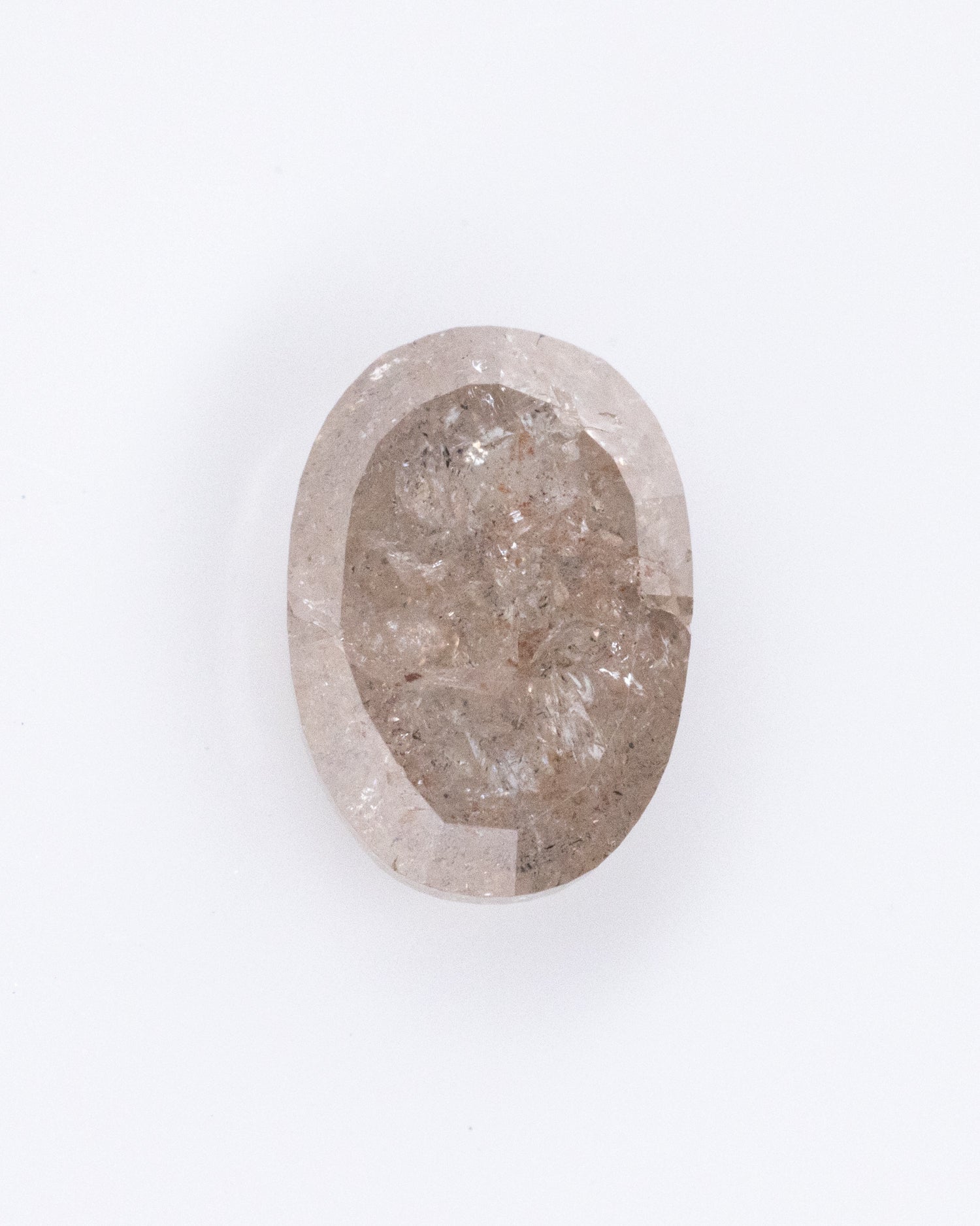 1.07ct Oval Shaped Loose Salt & Pepper Diamond - Malleable Jewellers