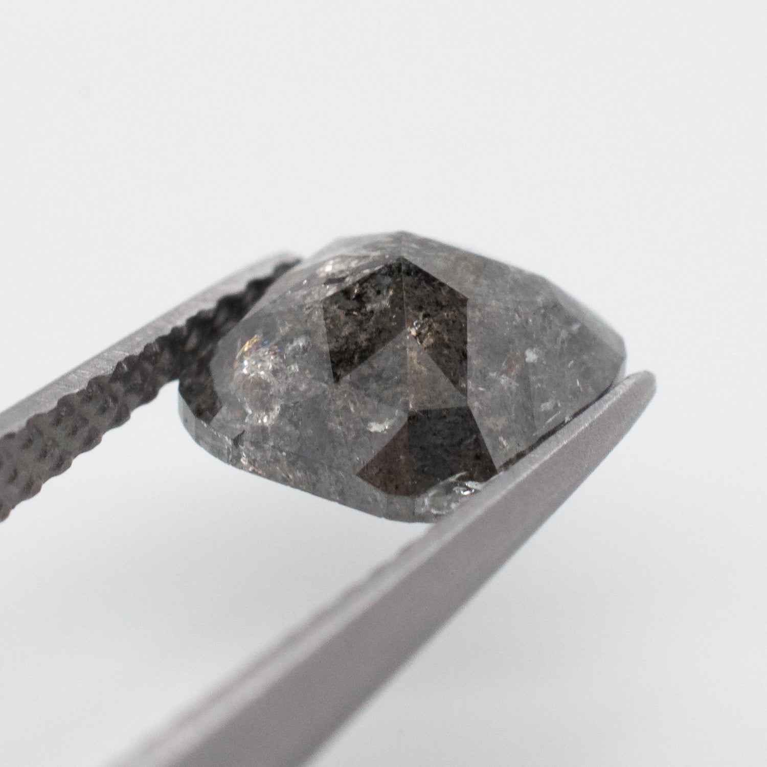 1.08ct Cushion Shaped Loose Salt & Pepper Diamond - Malleable Jewellers