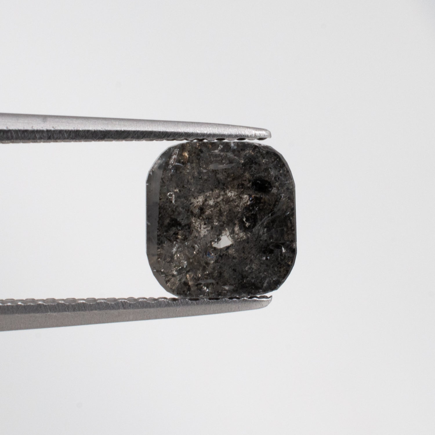 1.08ct Cushion Shaped Loose Salt & Pepper Diamond - Malleable Jewellers