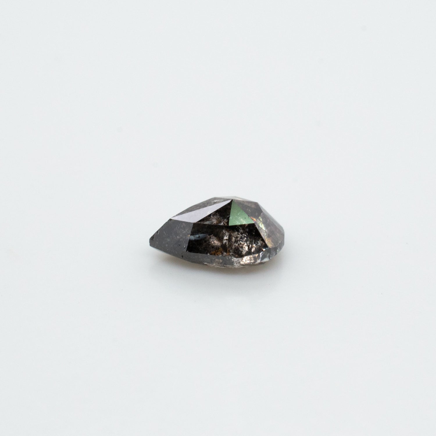 1.09ct Pear Shaped Loose Salt & Pepper Diamond - Malleable Jewellers