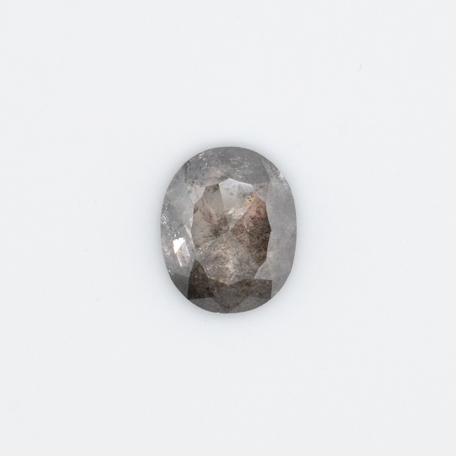 1.10ct Oval Shaped Loose Salt & Pepper Diamond - Malleable Jewellers