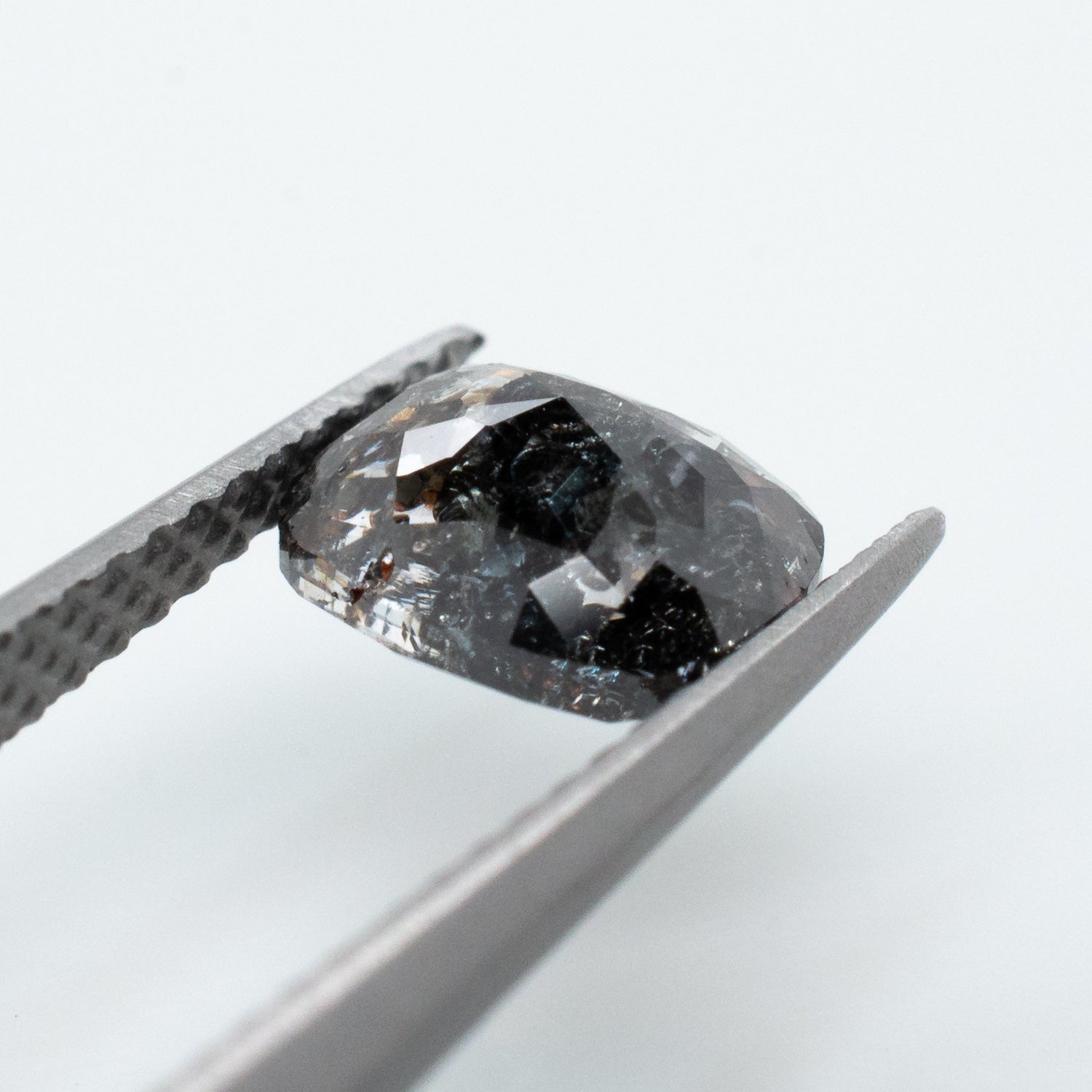 1.11ct Cushion Shaped Loose Salt & Pepper Diamond - Malleable Jewellers