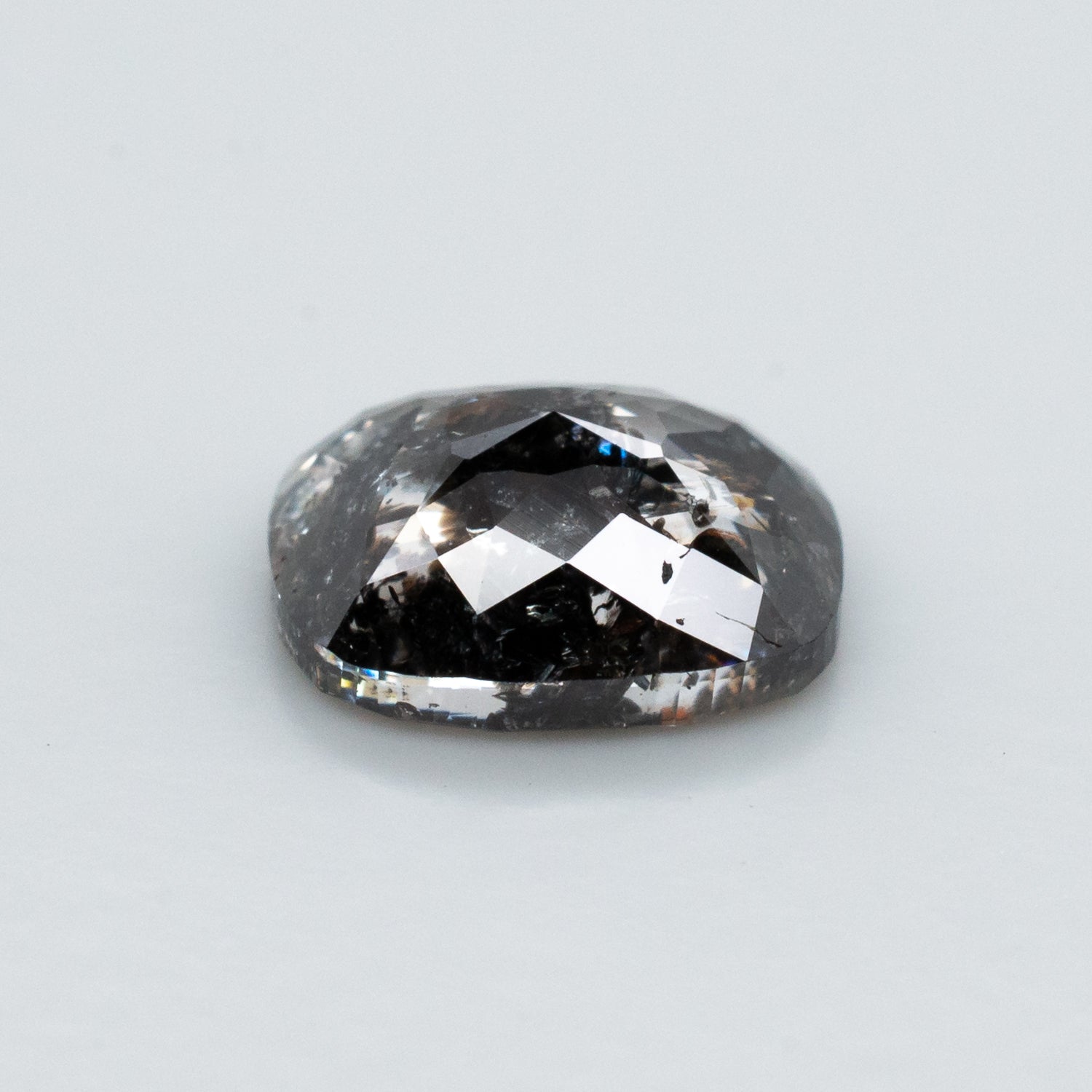 1.11ct Cushion Shaped Loose Salt & Pepper Diamond - Malleable Jewellers