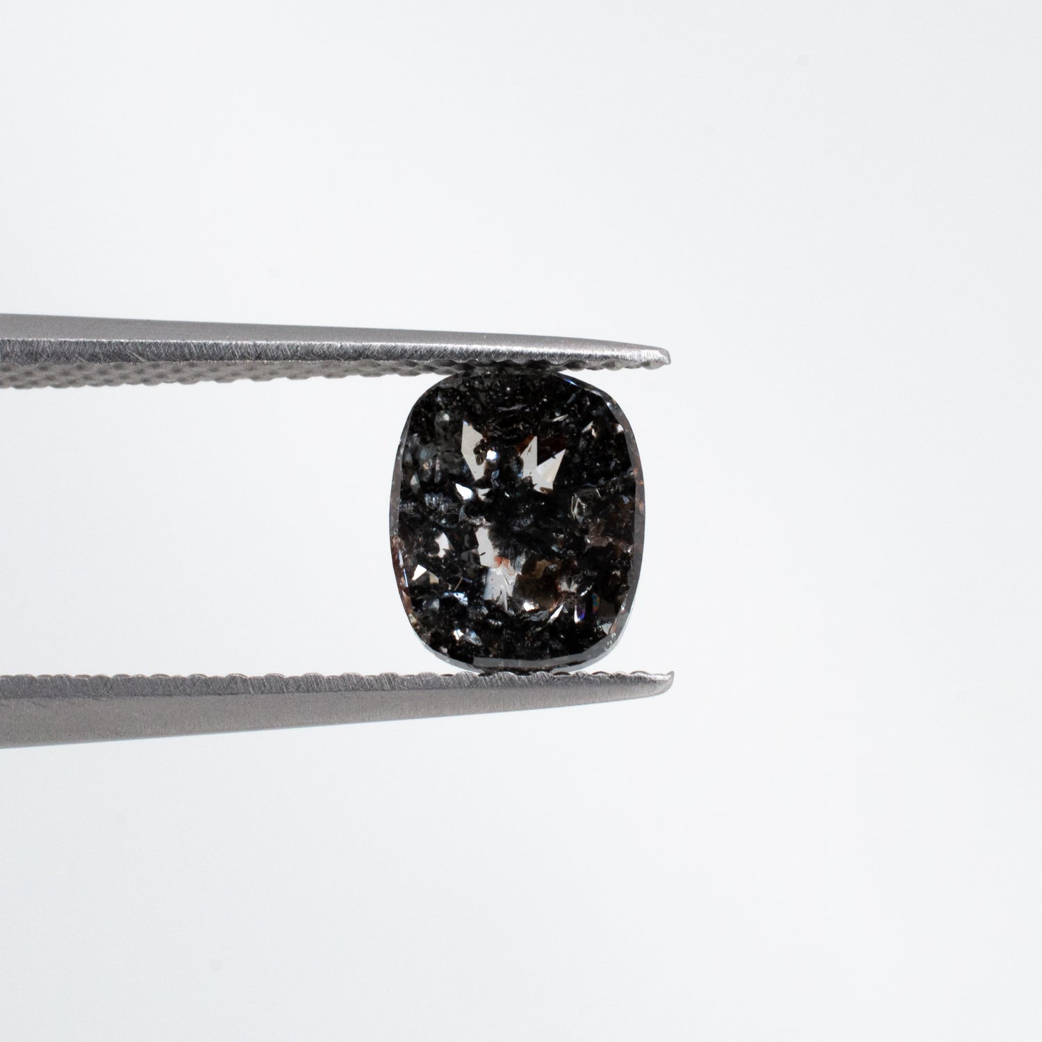 1.11ct Cushion Shaped Loose Salt & Pepper Diamond - Malleable Jewellers
