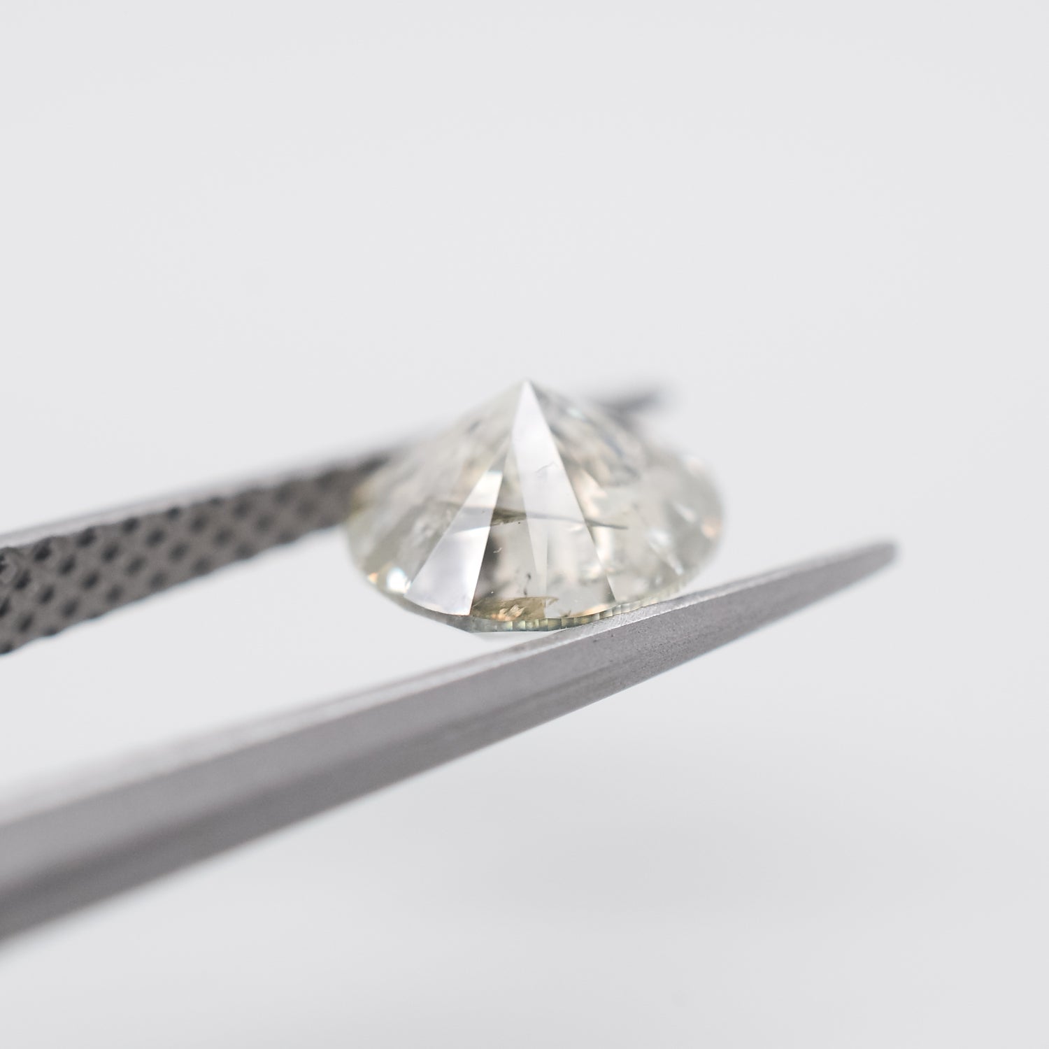 1.12ct Round Brilliant Cut Loose Salt & Pepper Diamond - Malleable Jewellers